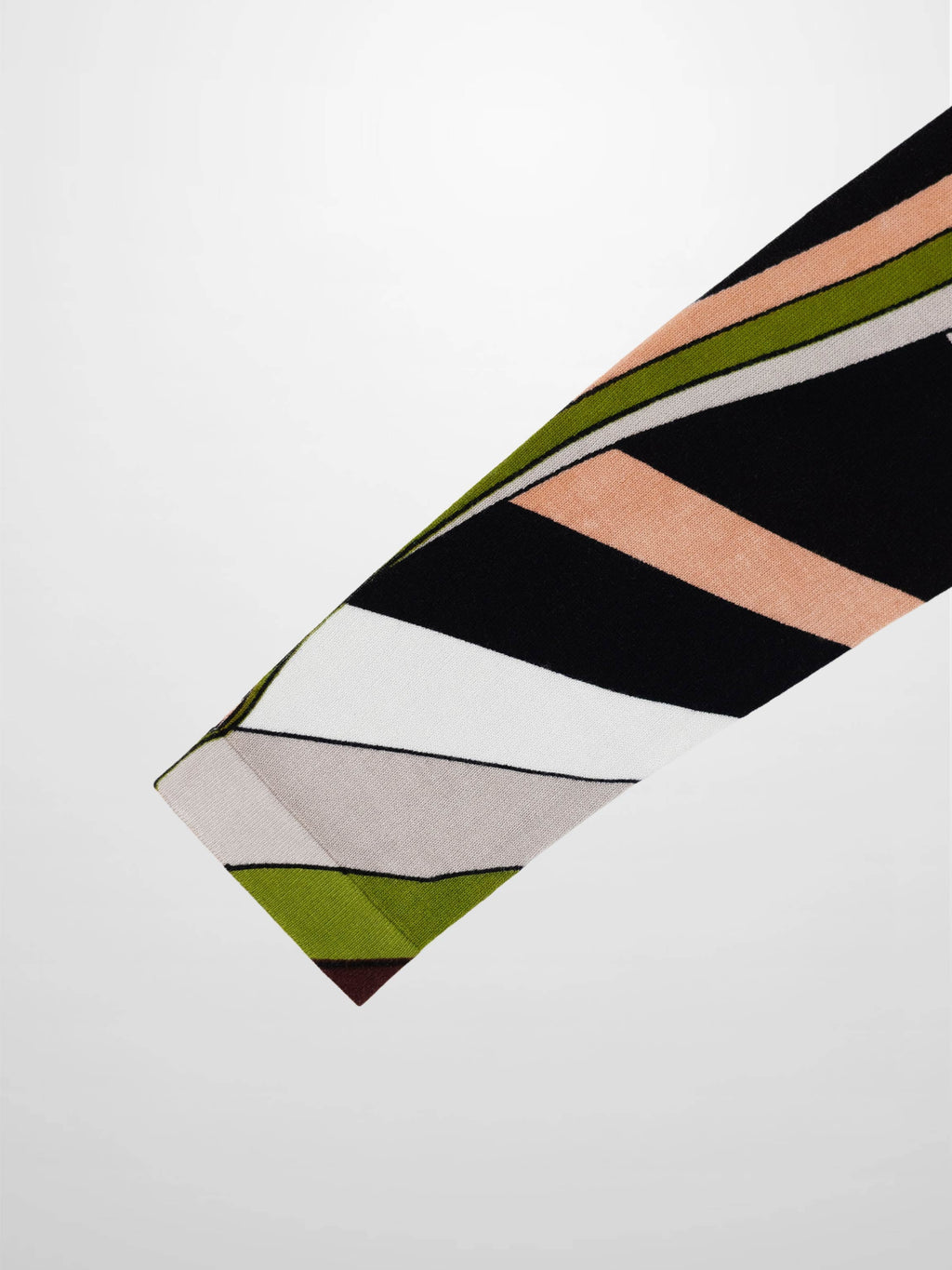 Mock Neck Sweater-Brown Swirl