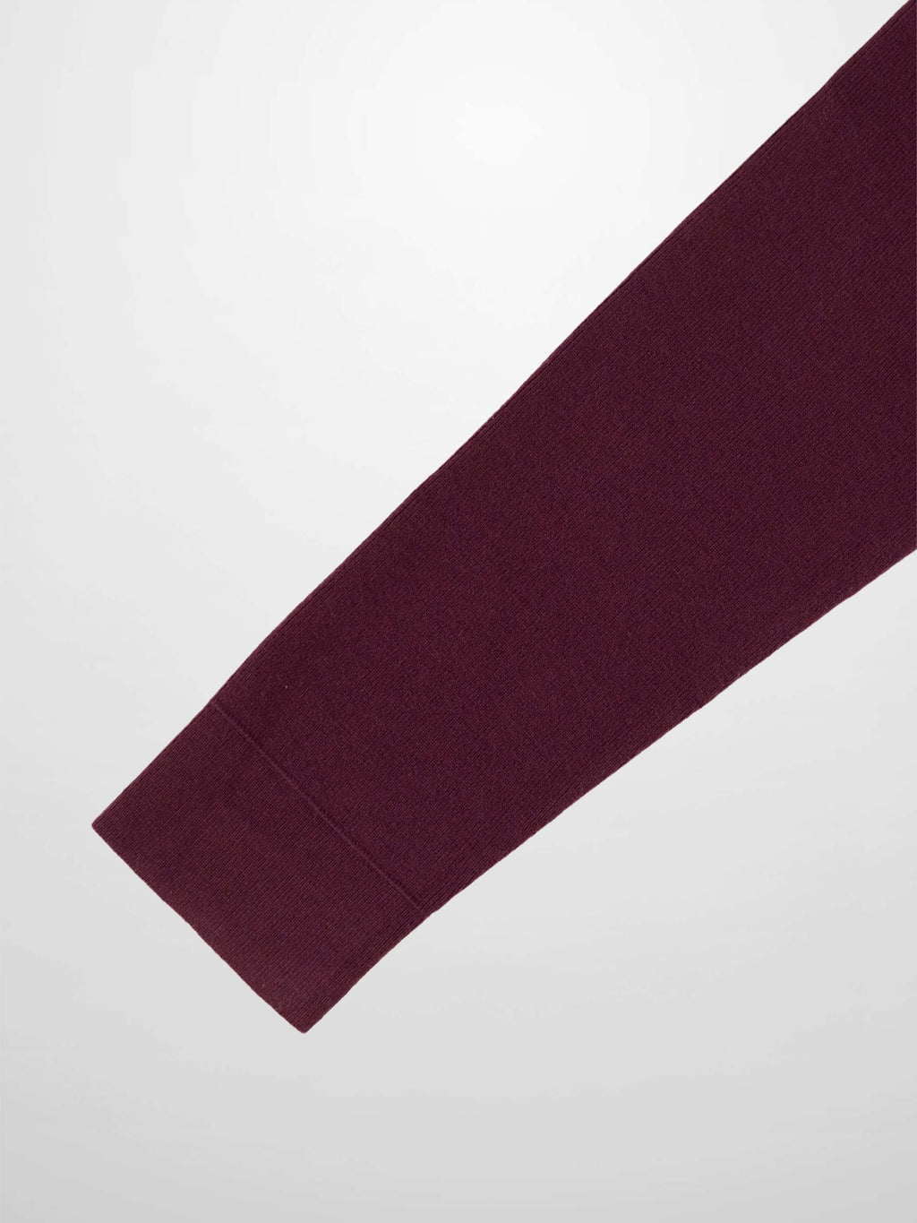 Back Wide Ribbed Cardigan Sweater-Burgundy