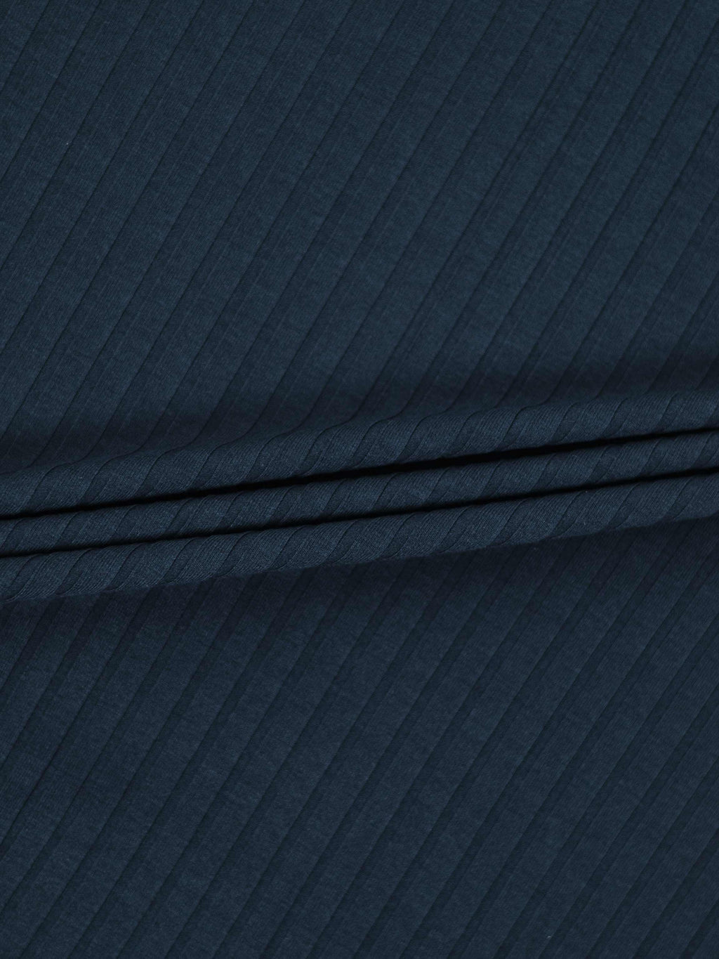 Ribbed High V Bomber-Navy