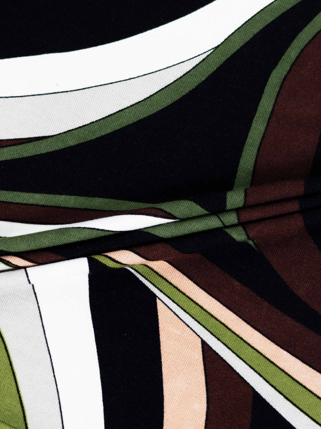 Mock Neck Sweater-Brown Swirl