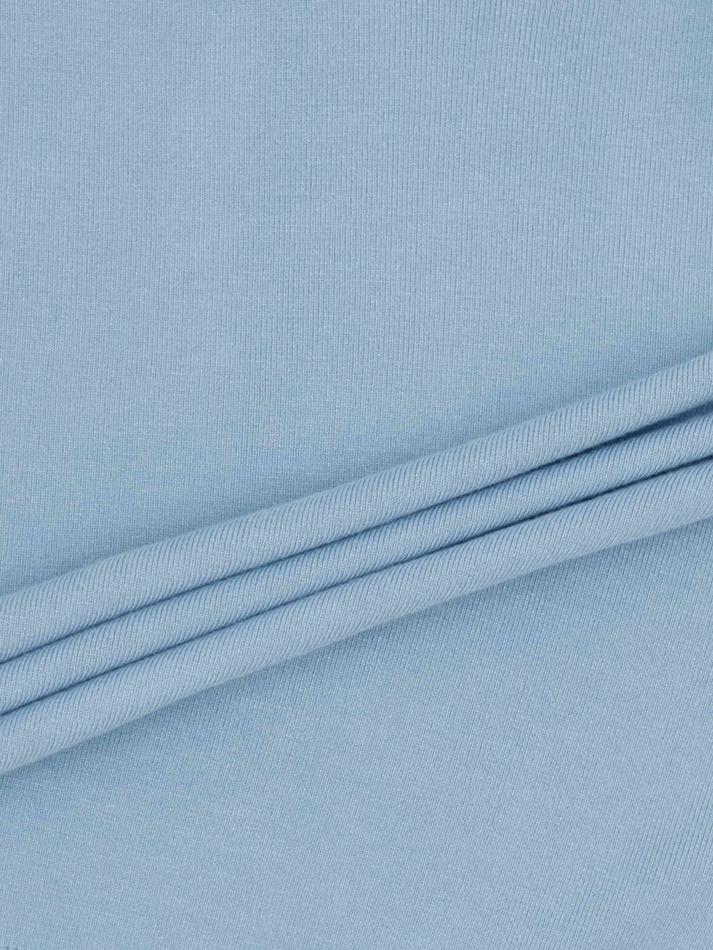 Mock Neck Thin Knit Sweater-Light Blue