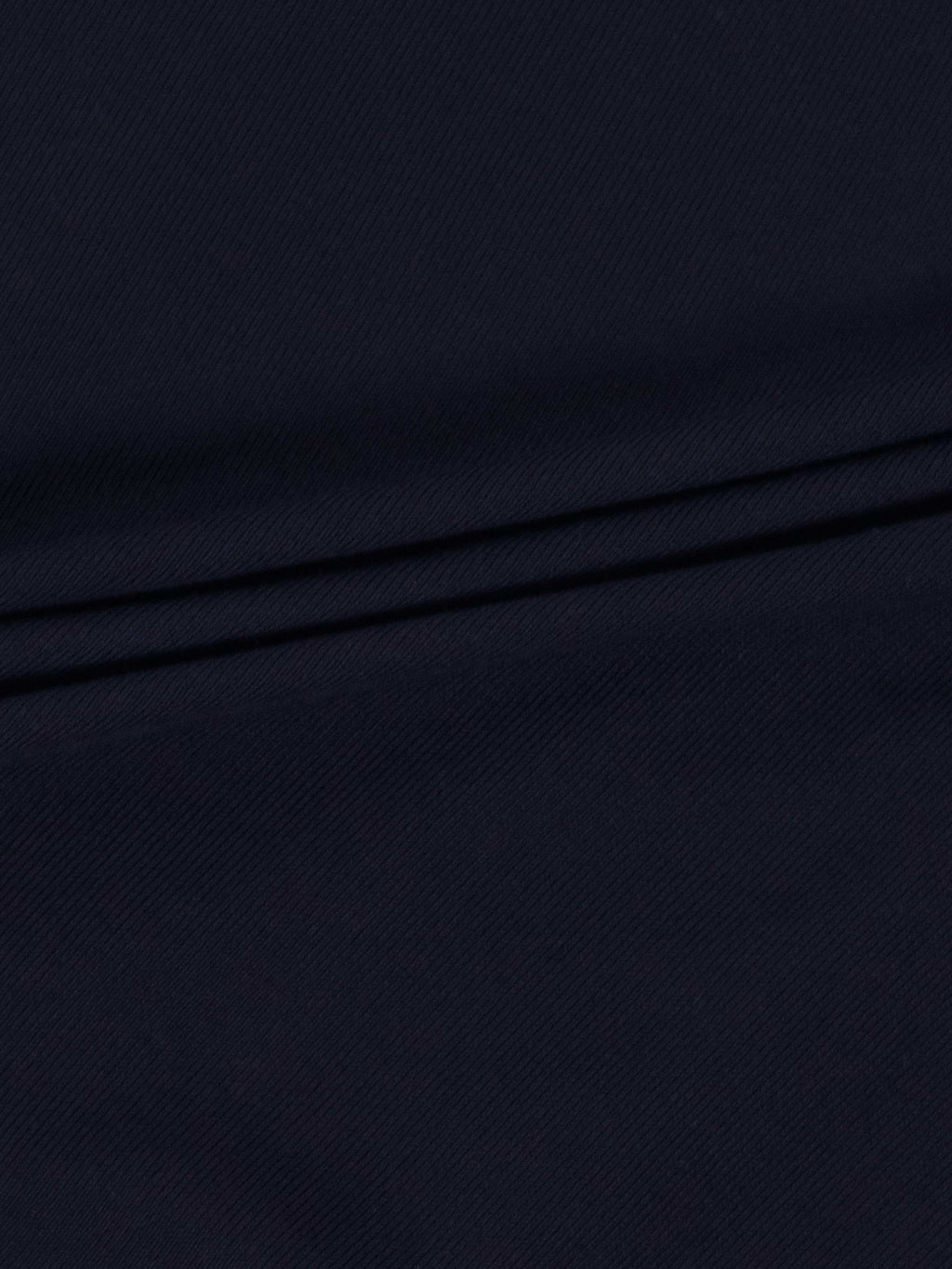 Wool Blend Collared Cardigan-Navy