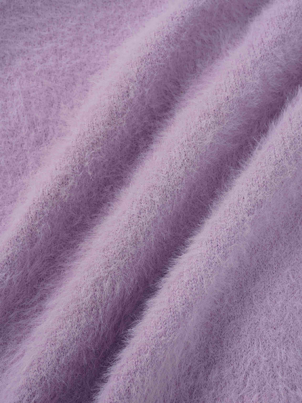 Mohair Shawl Collar Cardigan-Lavander