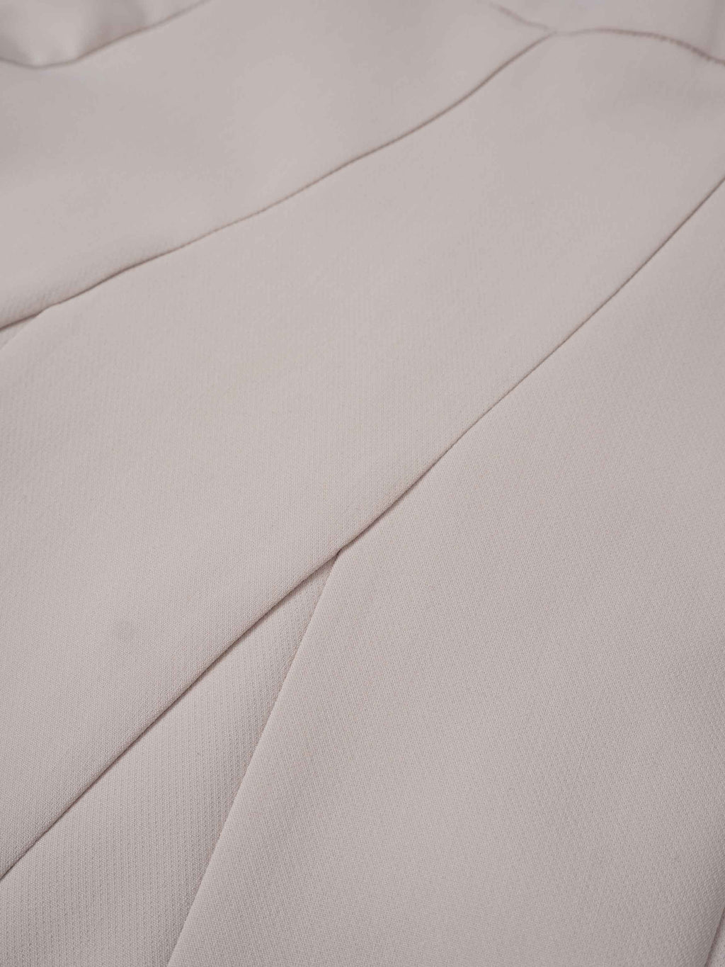 V Paneled Maxi Skirt-Bone