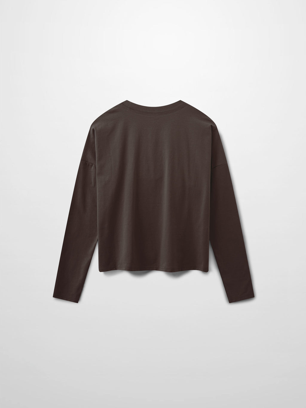 Crown Embossed T-Shirt-Brown