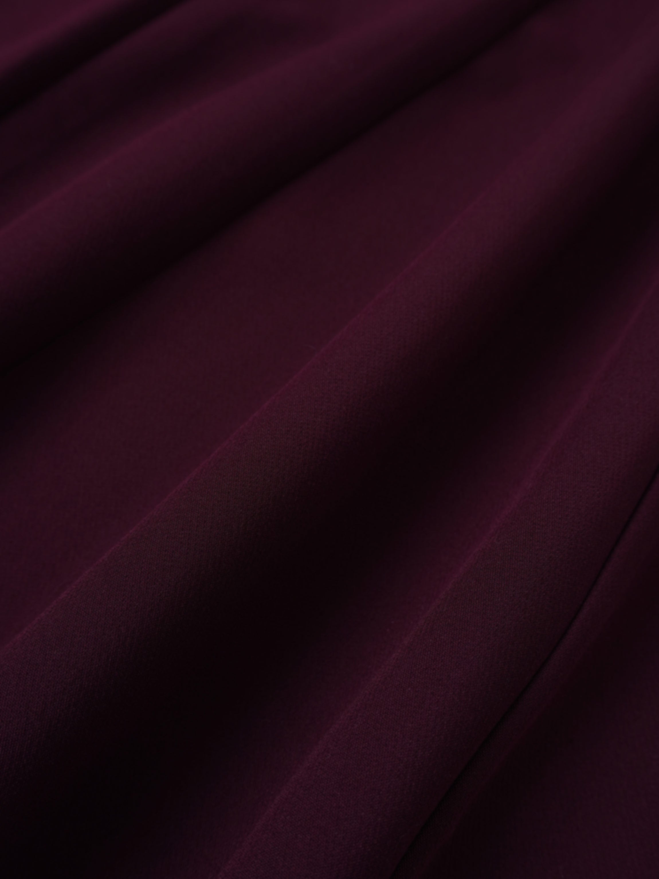 V Paneled Maxi Skirt-Burgundy