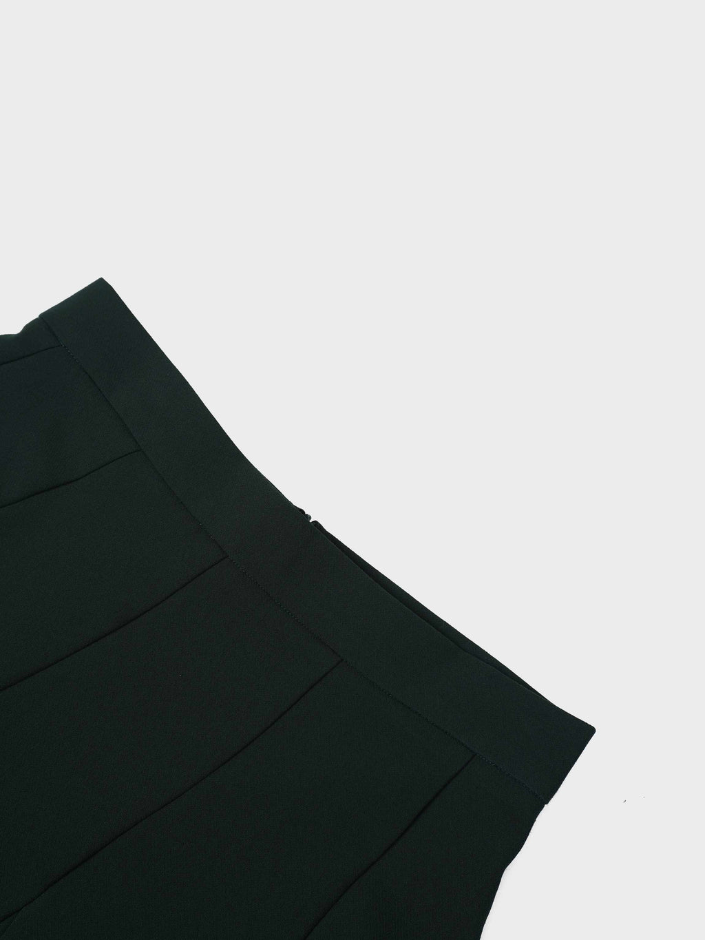 V Paneled Maxi Skirt-Green