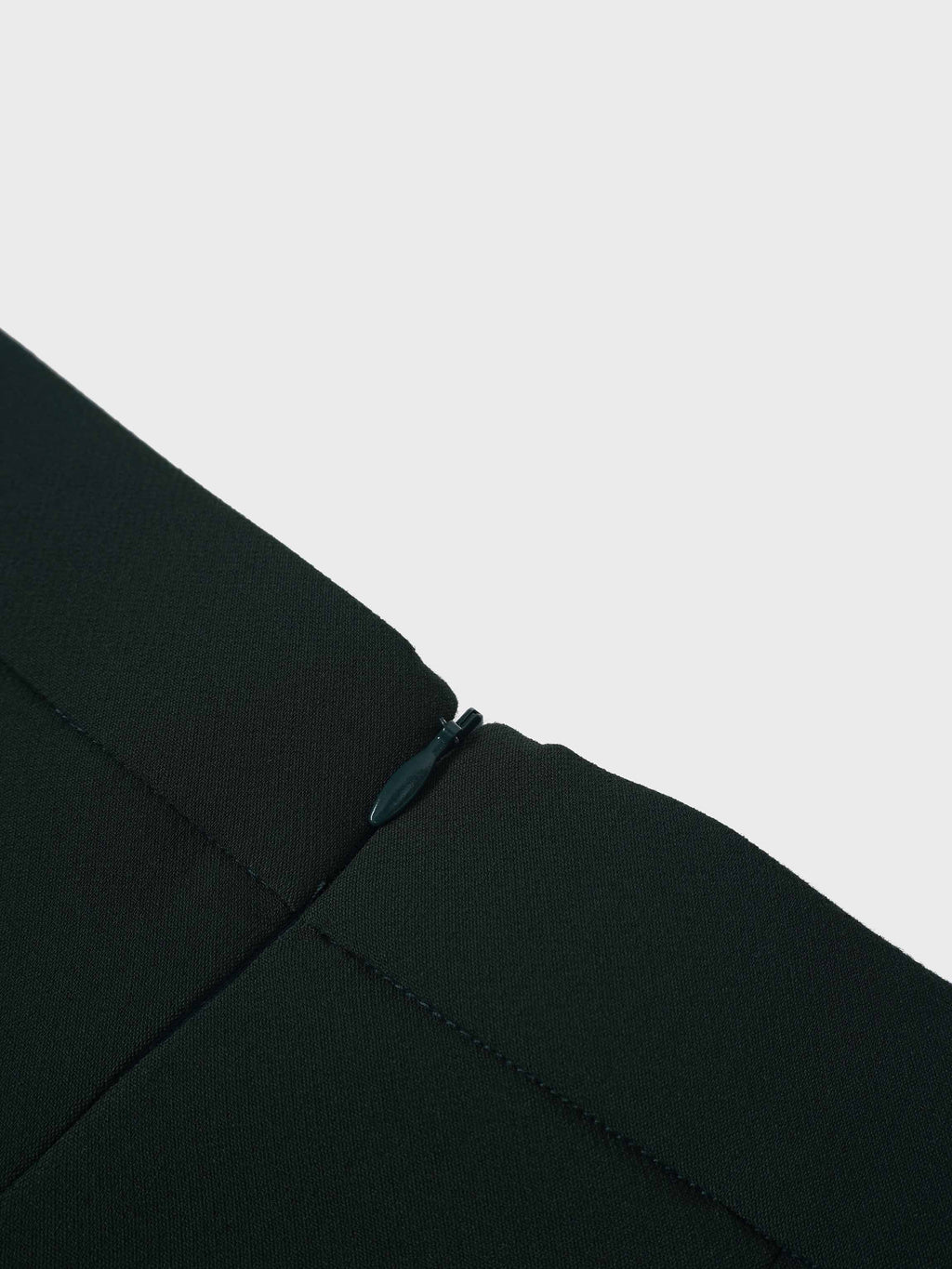 V Paneled Maxi Skirt-Green