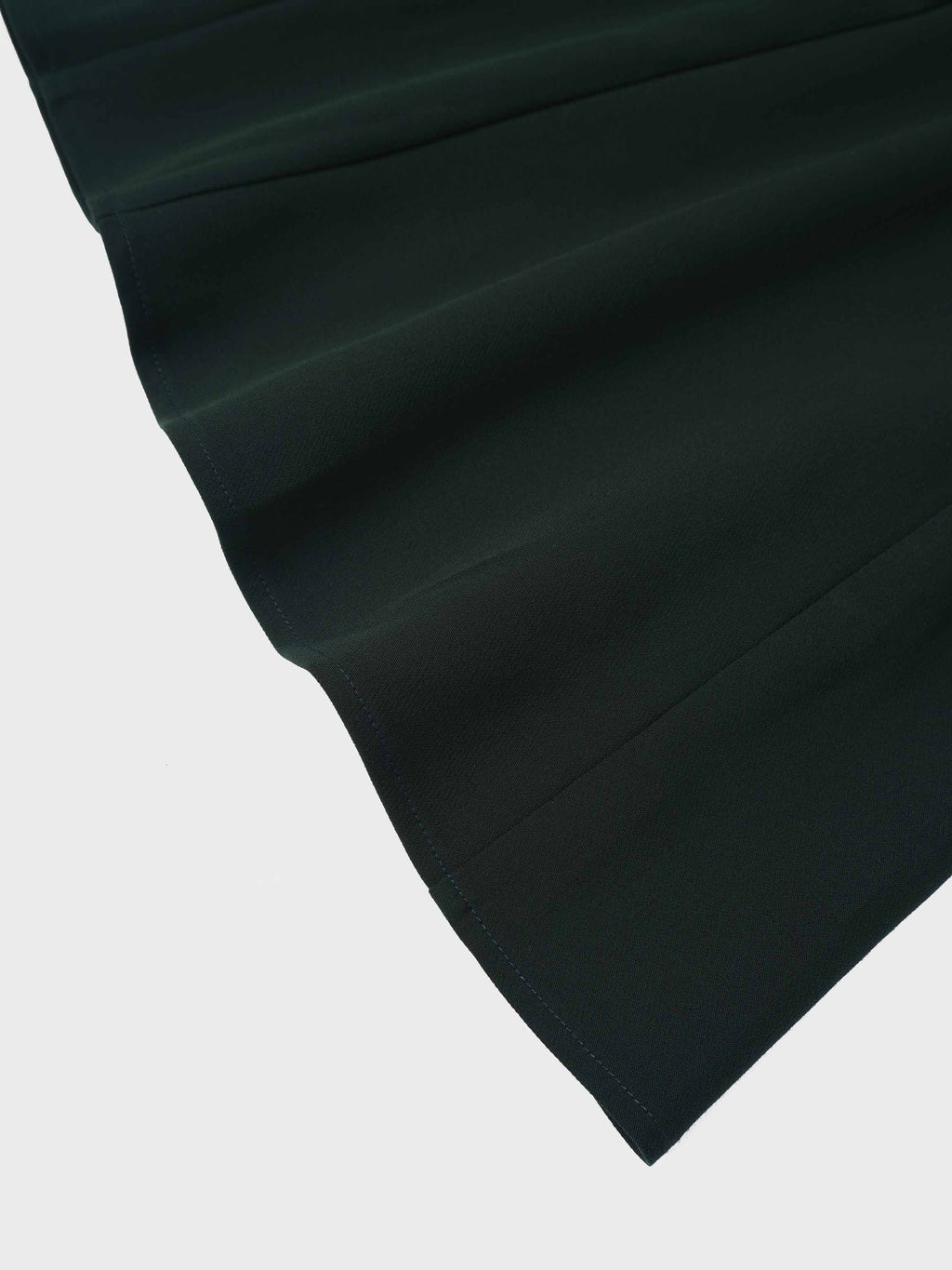 V Paneled Maxi Skirt-Green