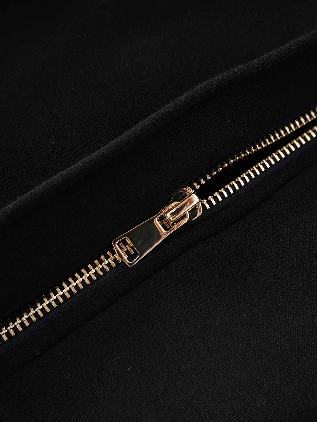 Bubble Sweatershirt Jacket-Black