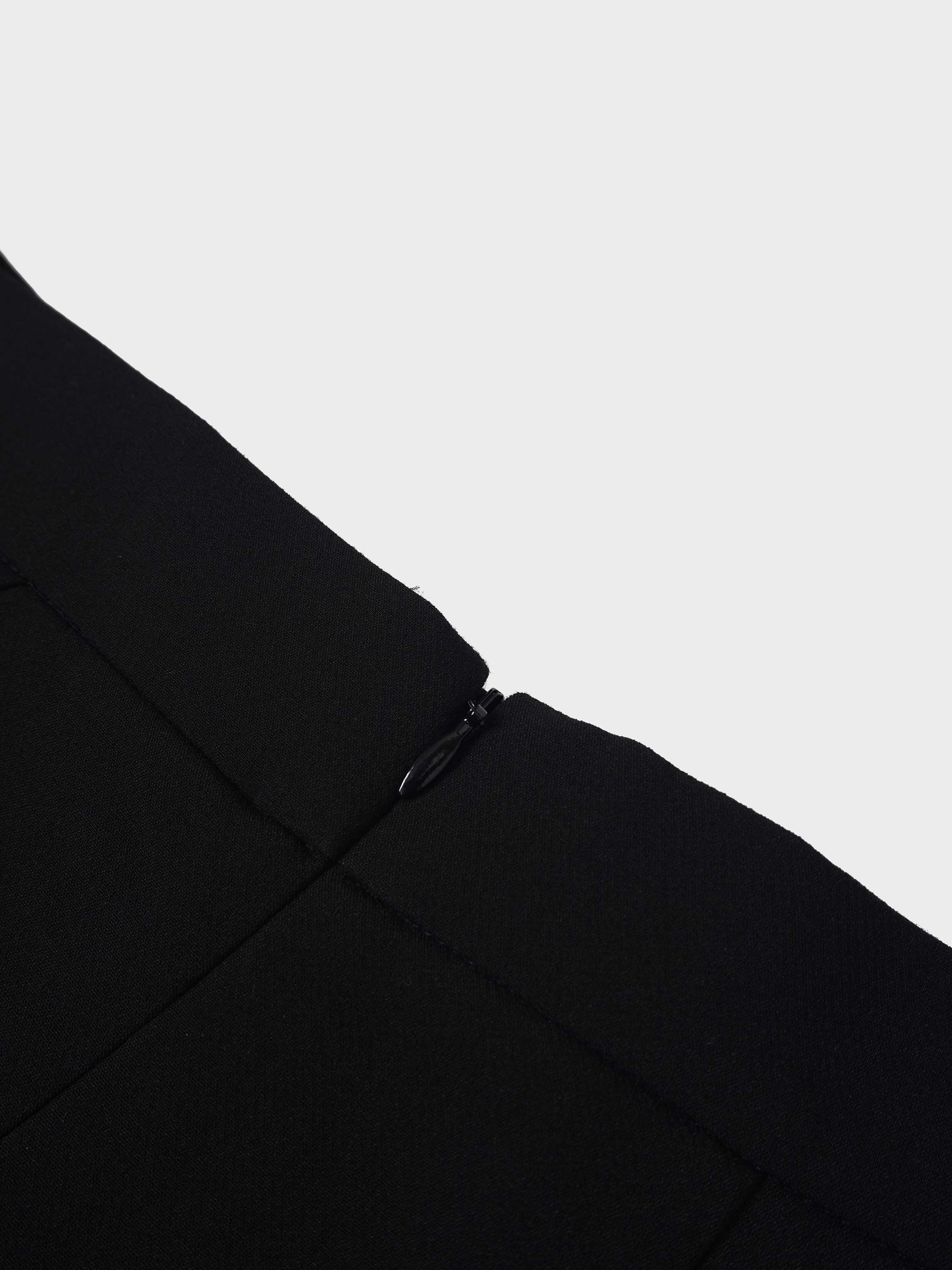 Velvet Flare Skirt-Burgundy