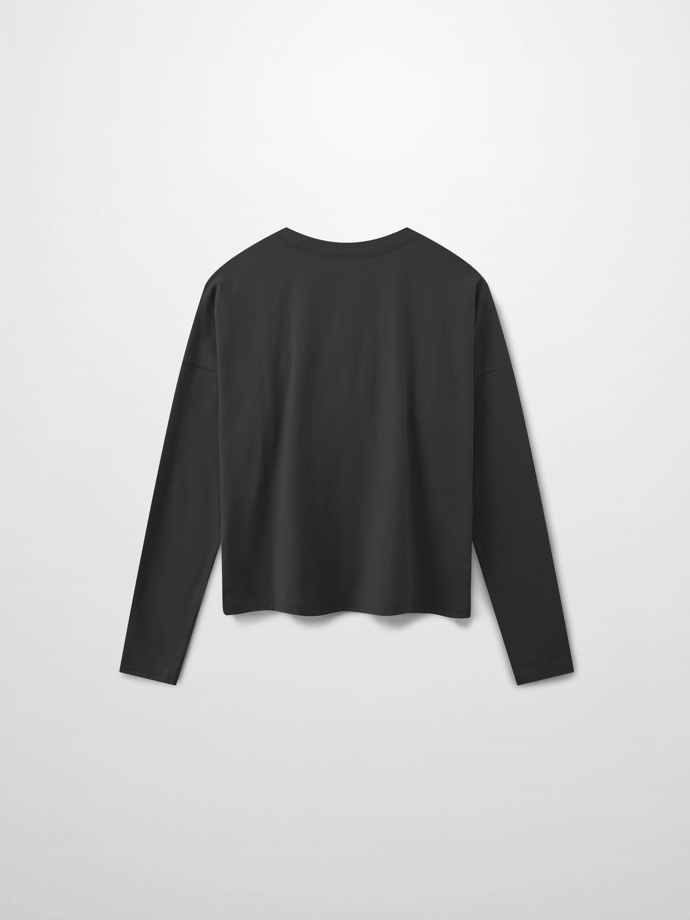 Crown Embossed T-Shirt-Black