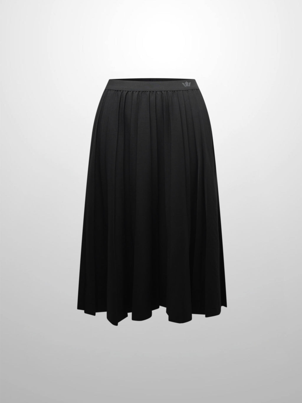 PLEATED SKIRT 24"-BLACK