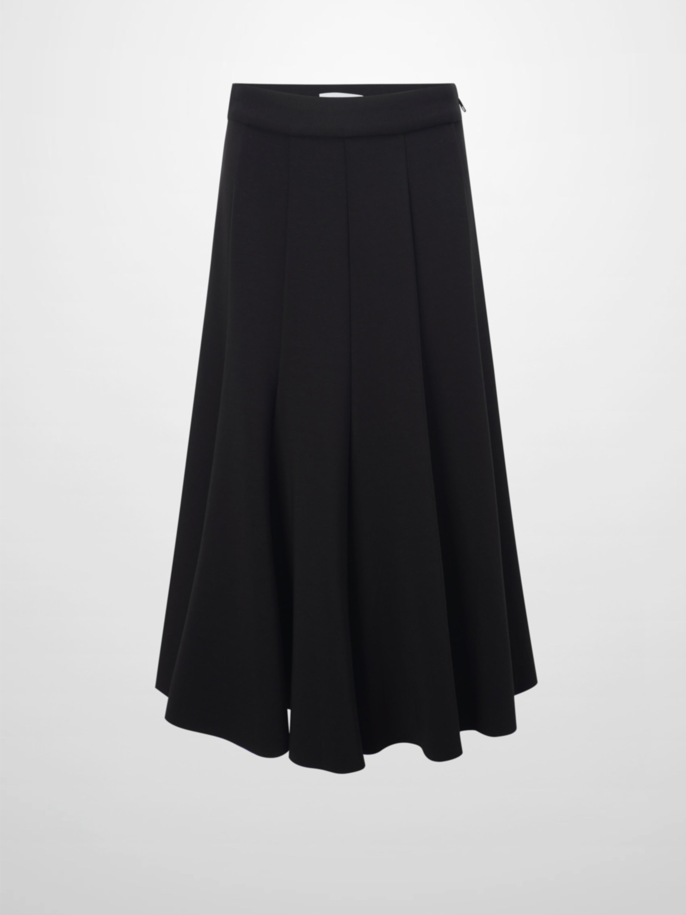 Short Flare Skirt 24"-Black