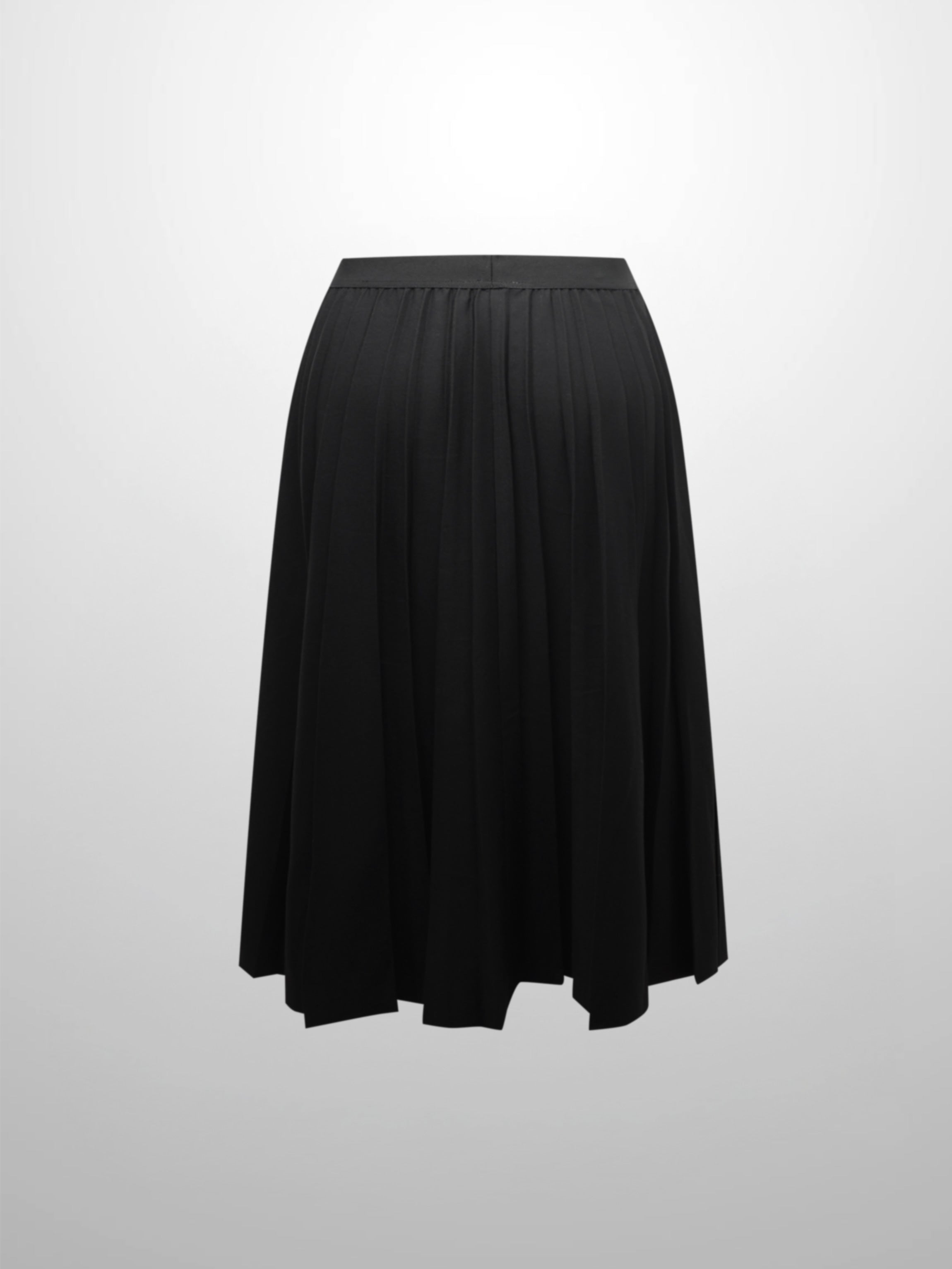 PLEATED SKIRT 24"-BLACK