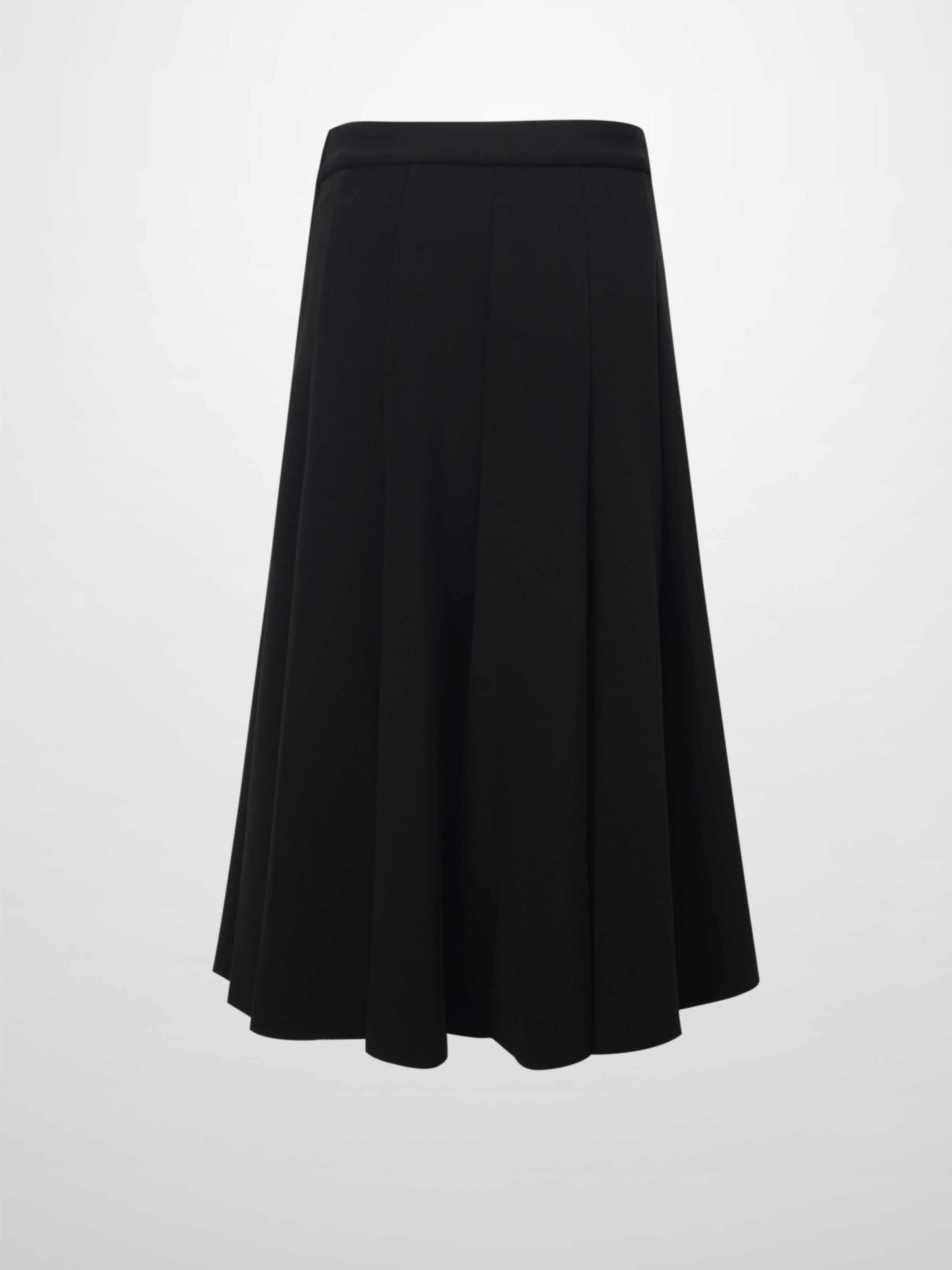Short Flare Skirt 24"-Black