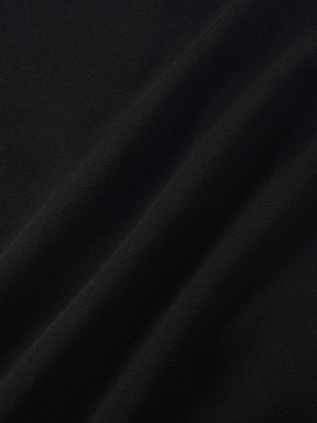 Side Strap Dolman Sweatshirt-Black