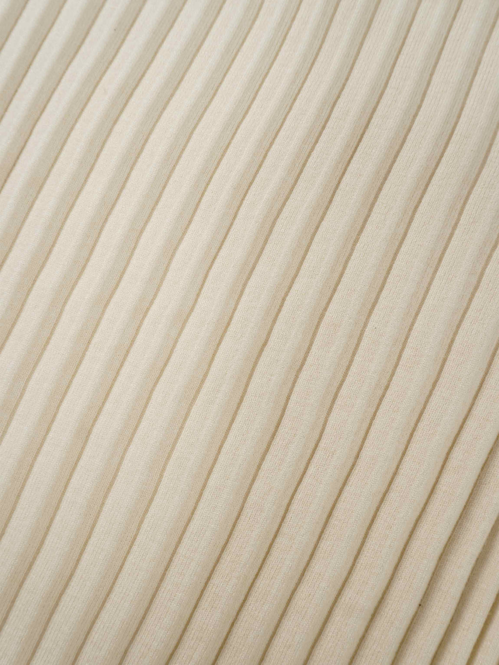 Knit Ribbed Maxi Skirt-Ivory