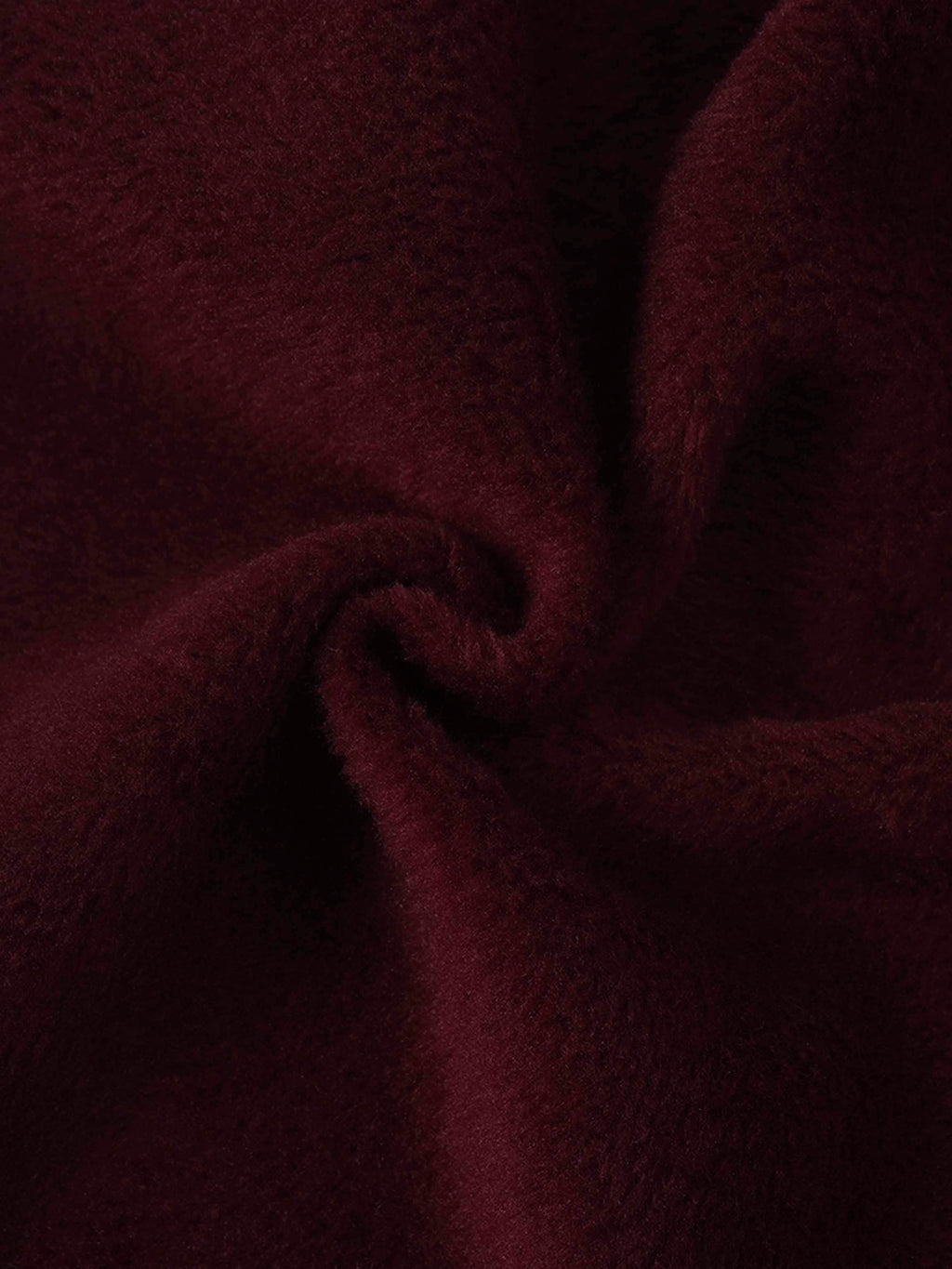 Side Strap Dolman Sweatshirt-Maroon