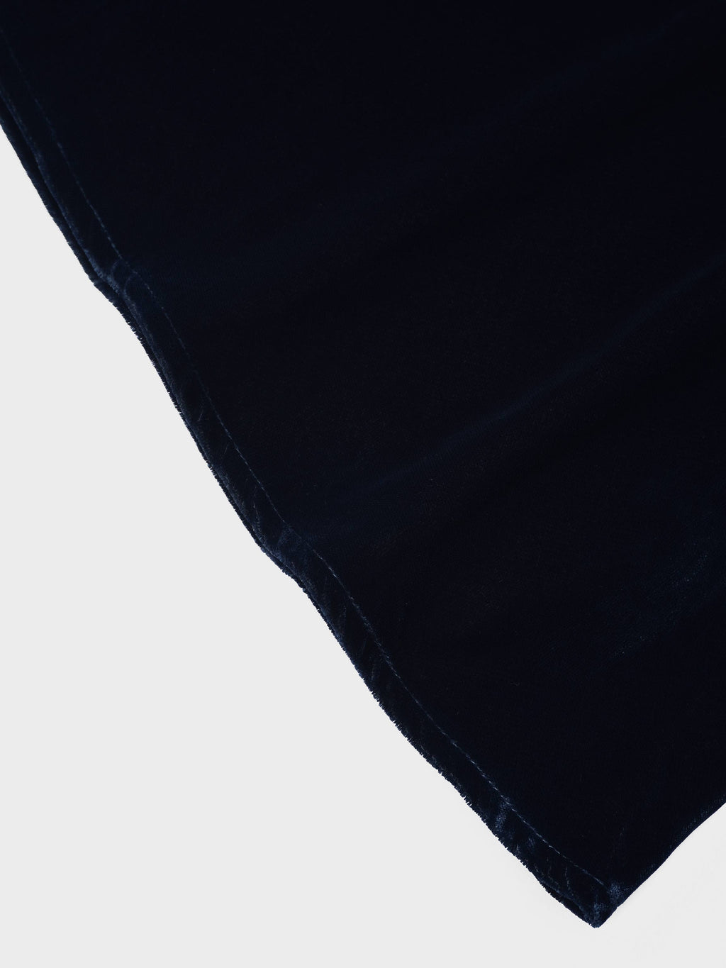 Velvet Flare Skirt-Grey/Blue