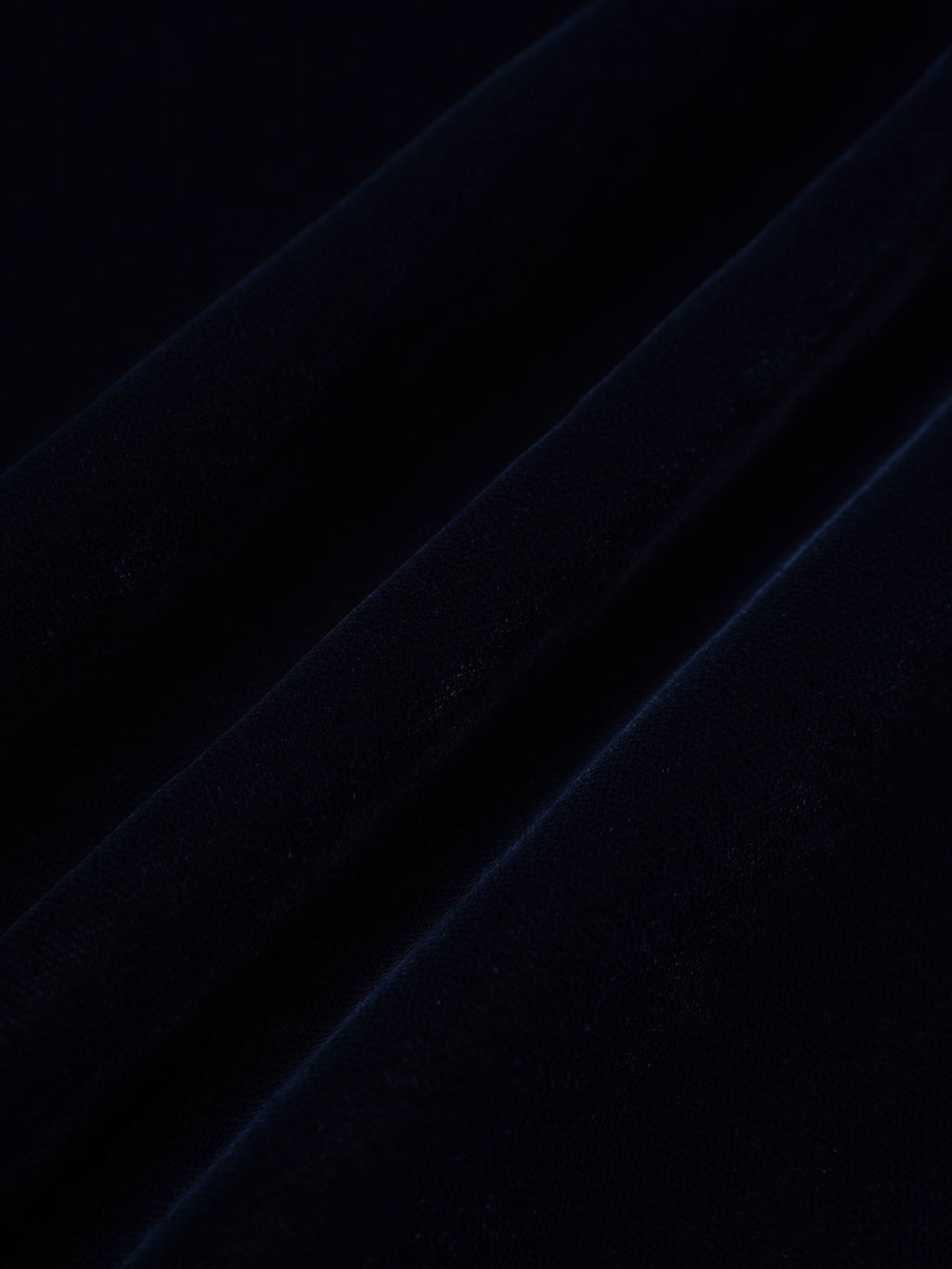 Velvet Flare Skirt-Grey/Blue