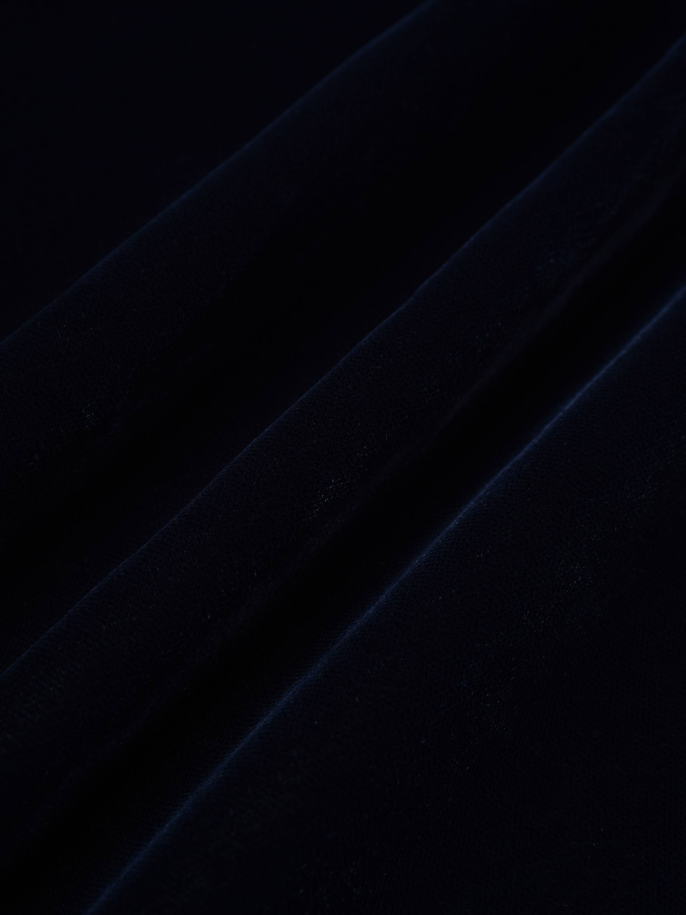 Velvet Flare Skirt-Grey/Blue