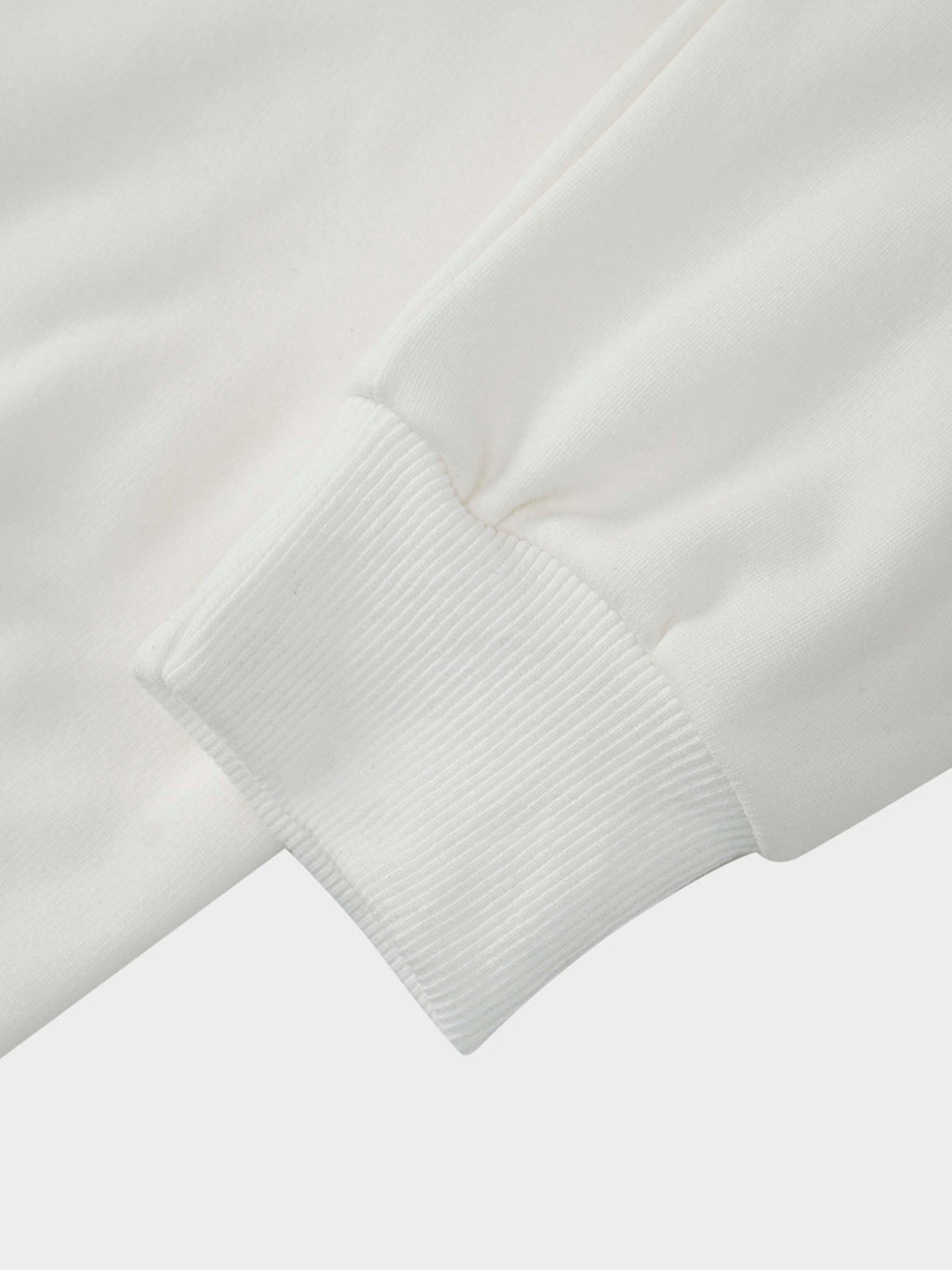 Side Strap Dolman Sweatshirt-Cream