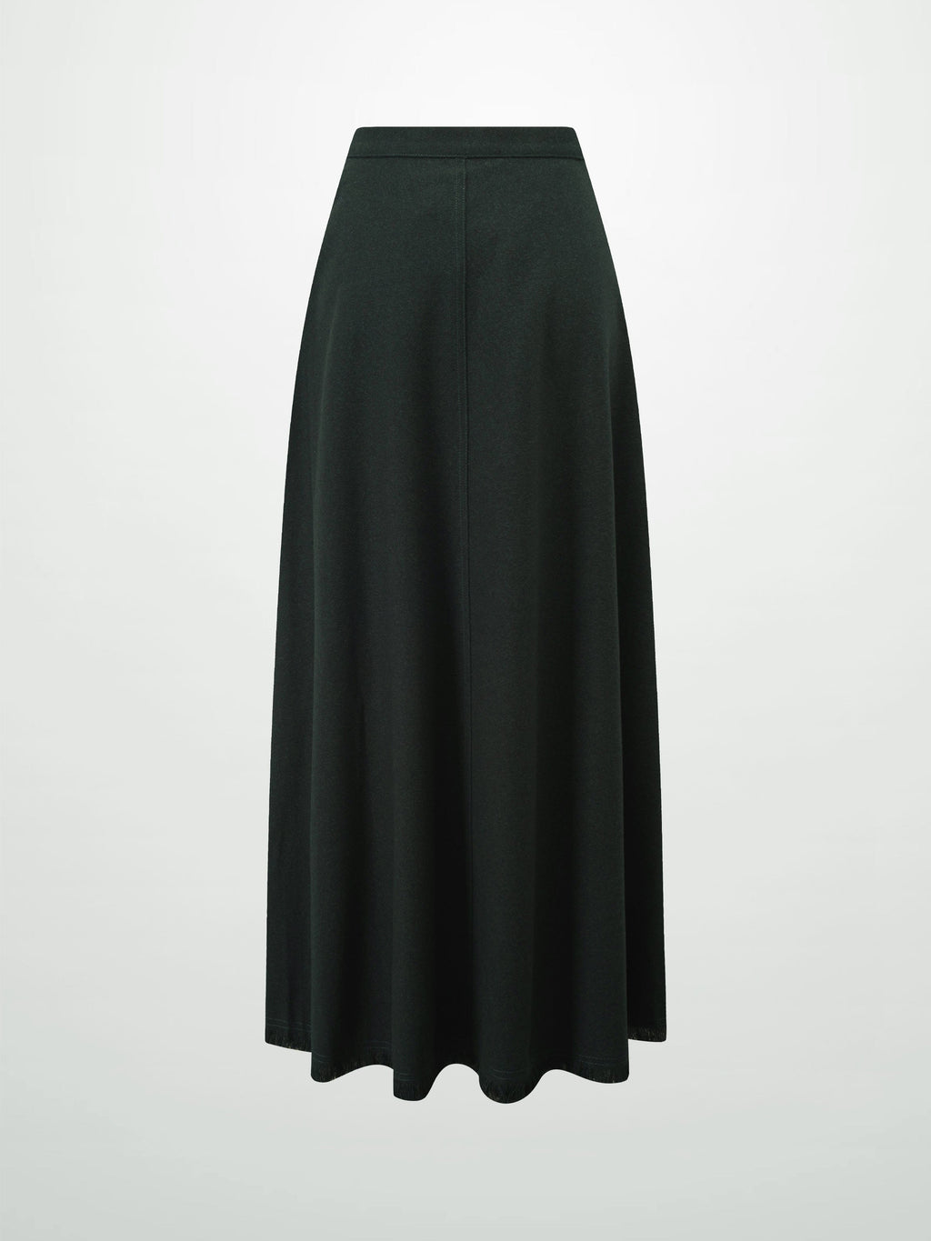 Fringe Circle Skirt-Green