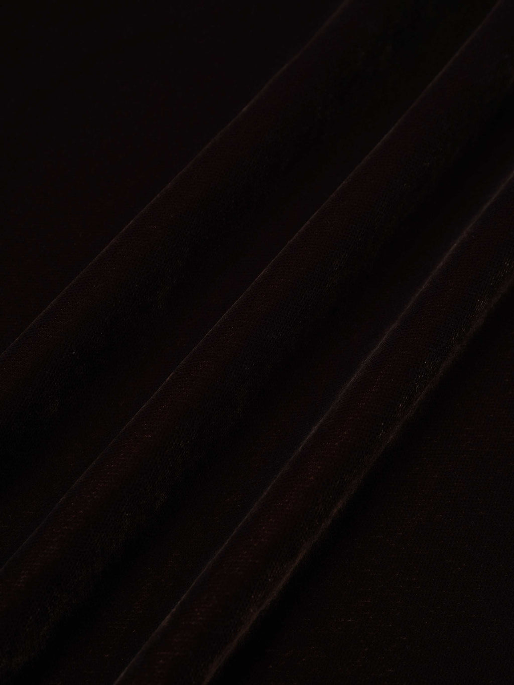 Velvet Flare Skirt-Brown