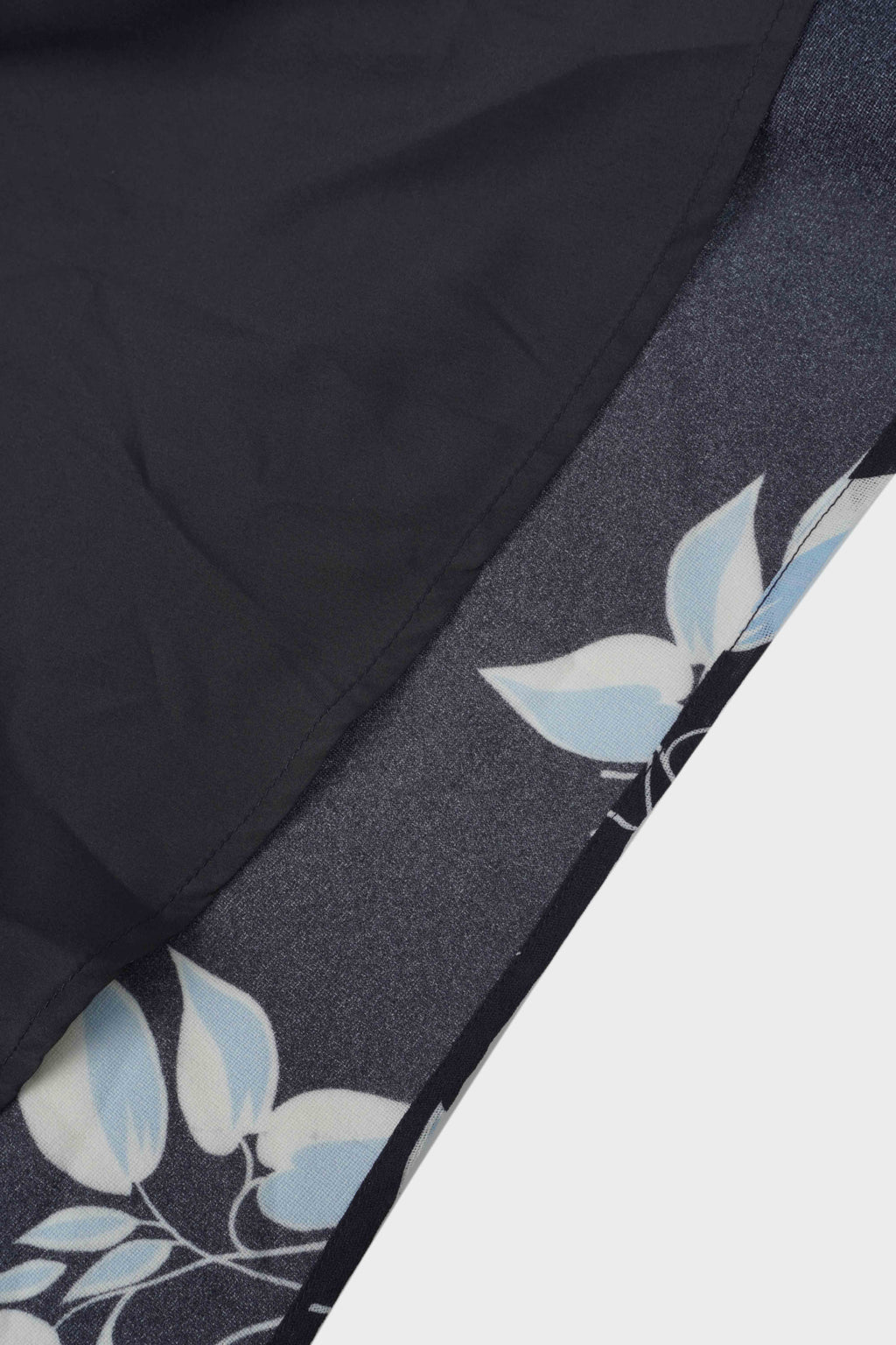 Flutter Sleeve Wrap Dress-Blue Flower