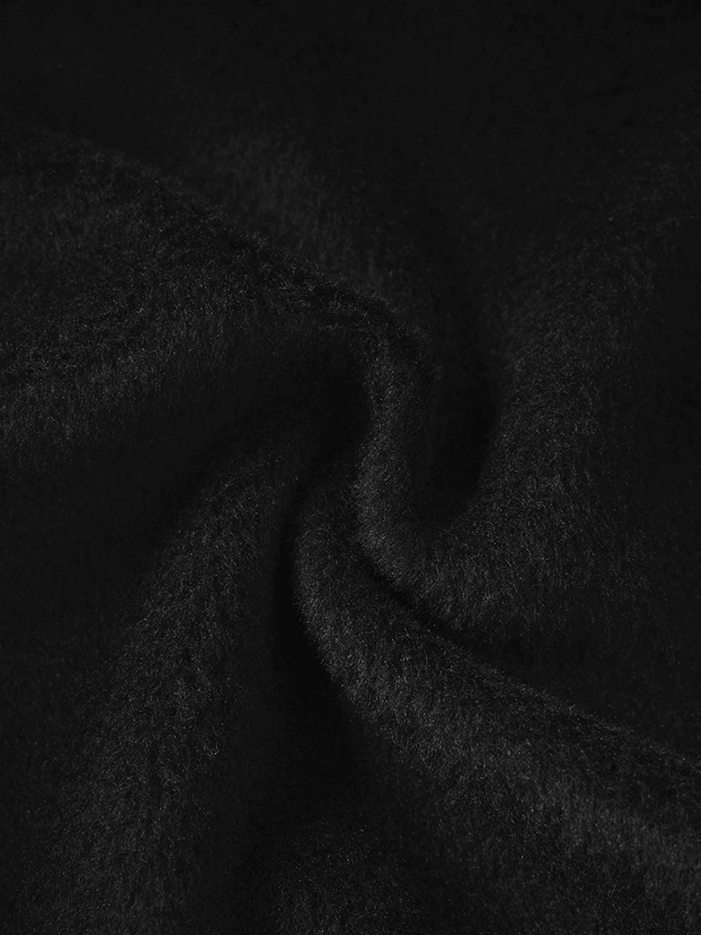 Embossed Crown Sweatshirt-Black