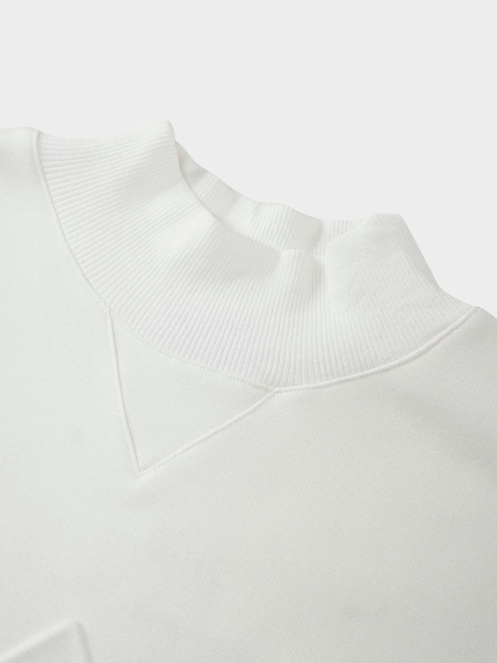 Embossed Crown Sweatshirt-Ivory