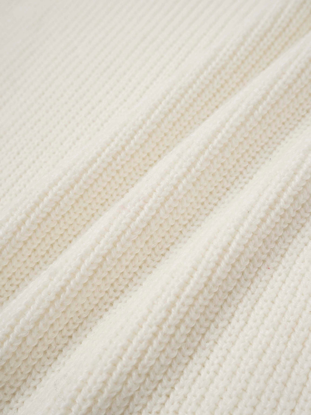 Puff Sleeve Sweater-Cream