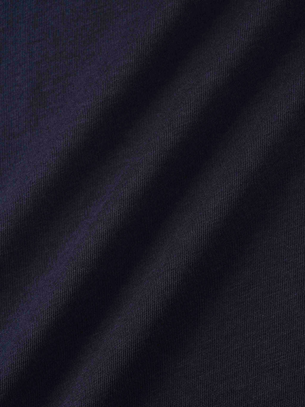 Pima Cotton Boxy Dolman Tee-Navy