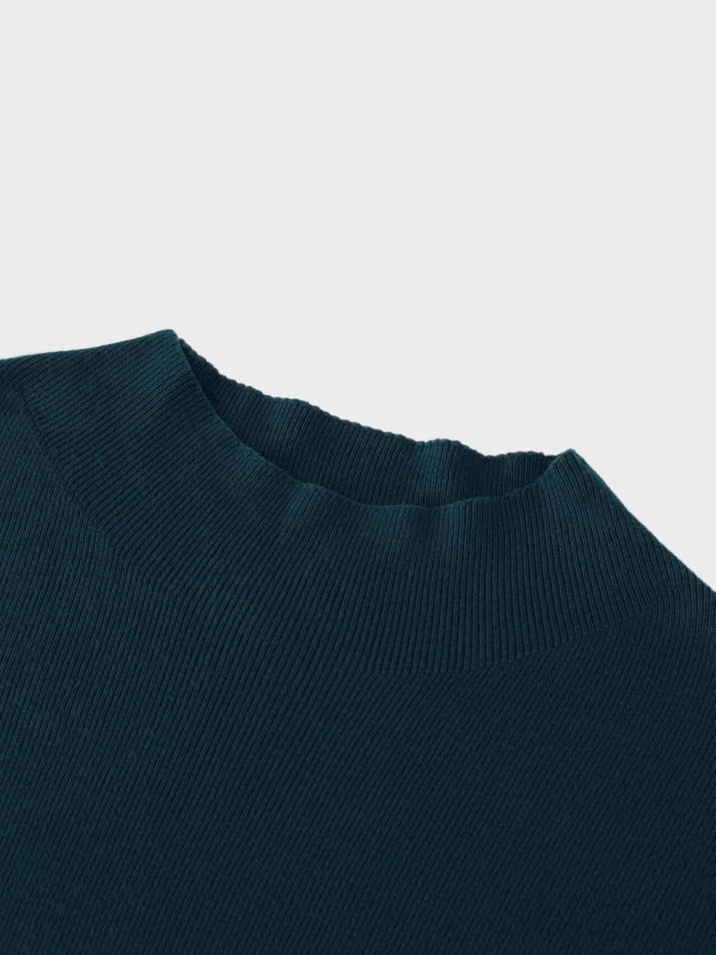 Oversized Soft Knit Sweater-Teal