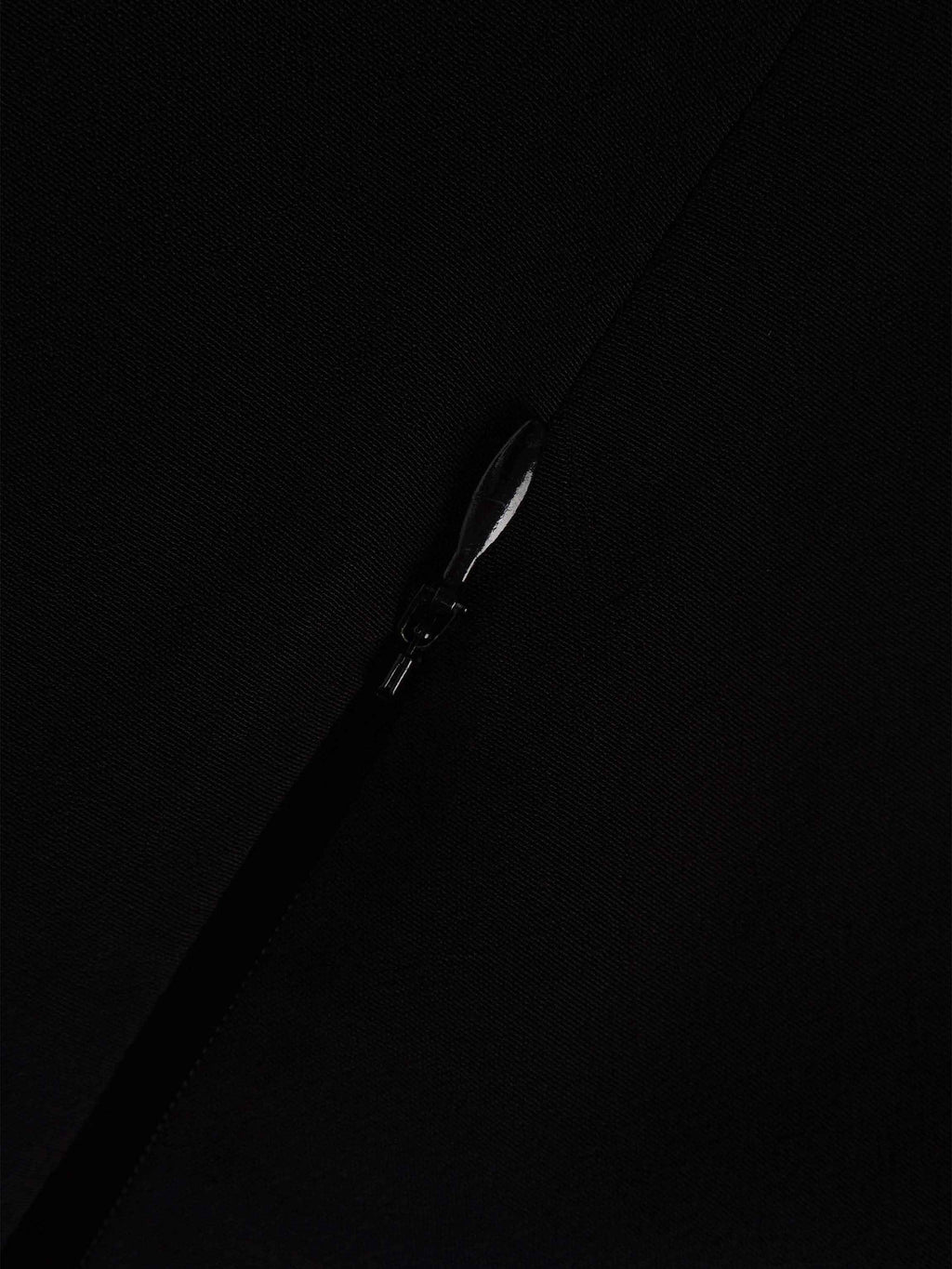 High Waist Drawstring Maternity Dress-Black