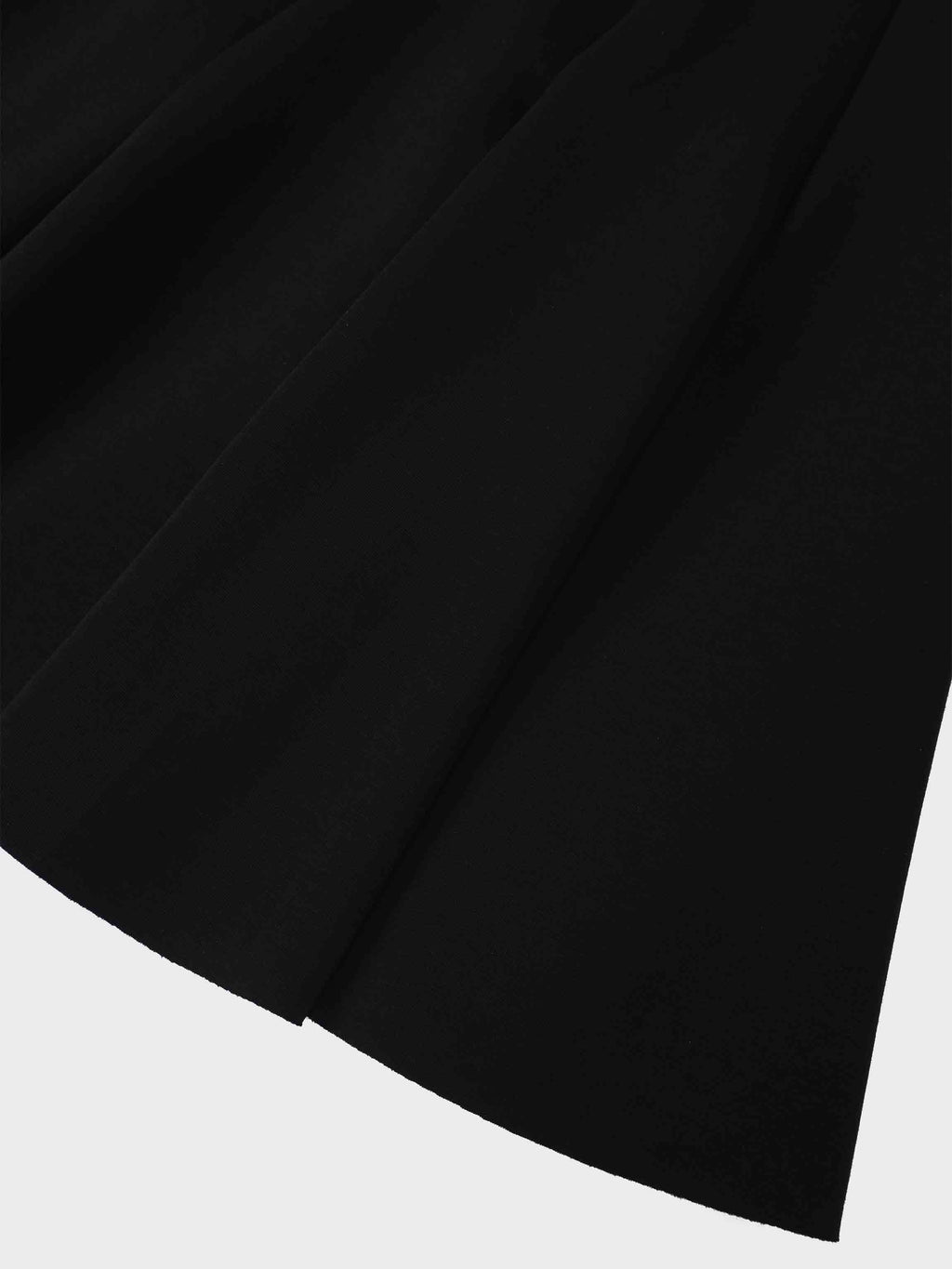 Short Flare Skirt 26"-Black