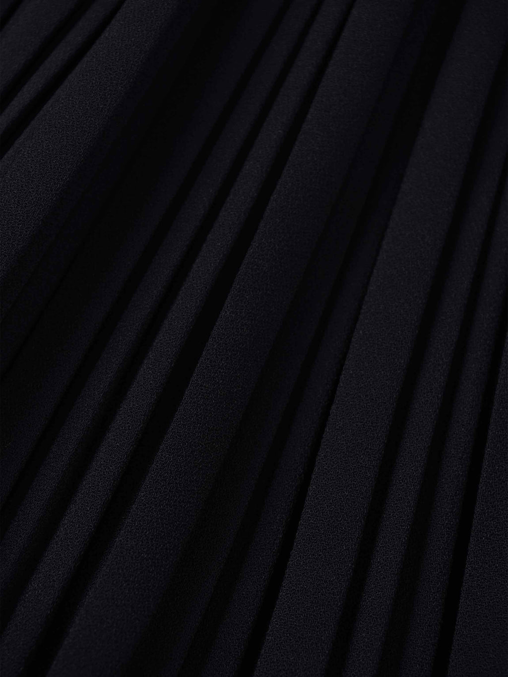 Pleated Layer Skirt 26"-Navy