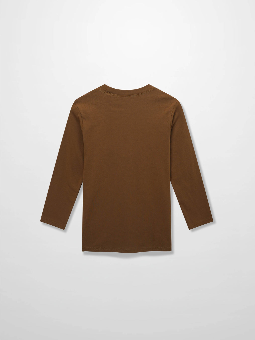 CLASSIC TEE 3Q-BROWN