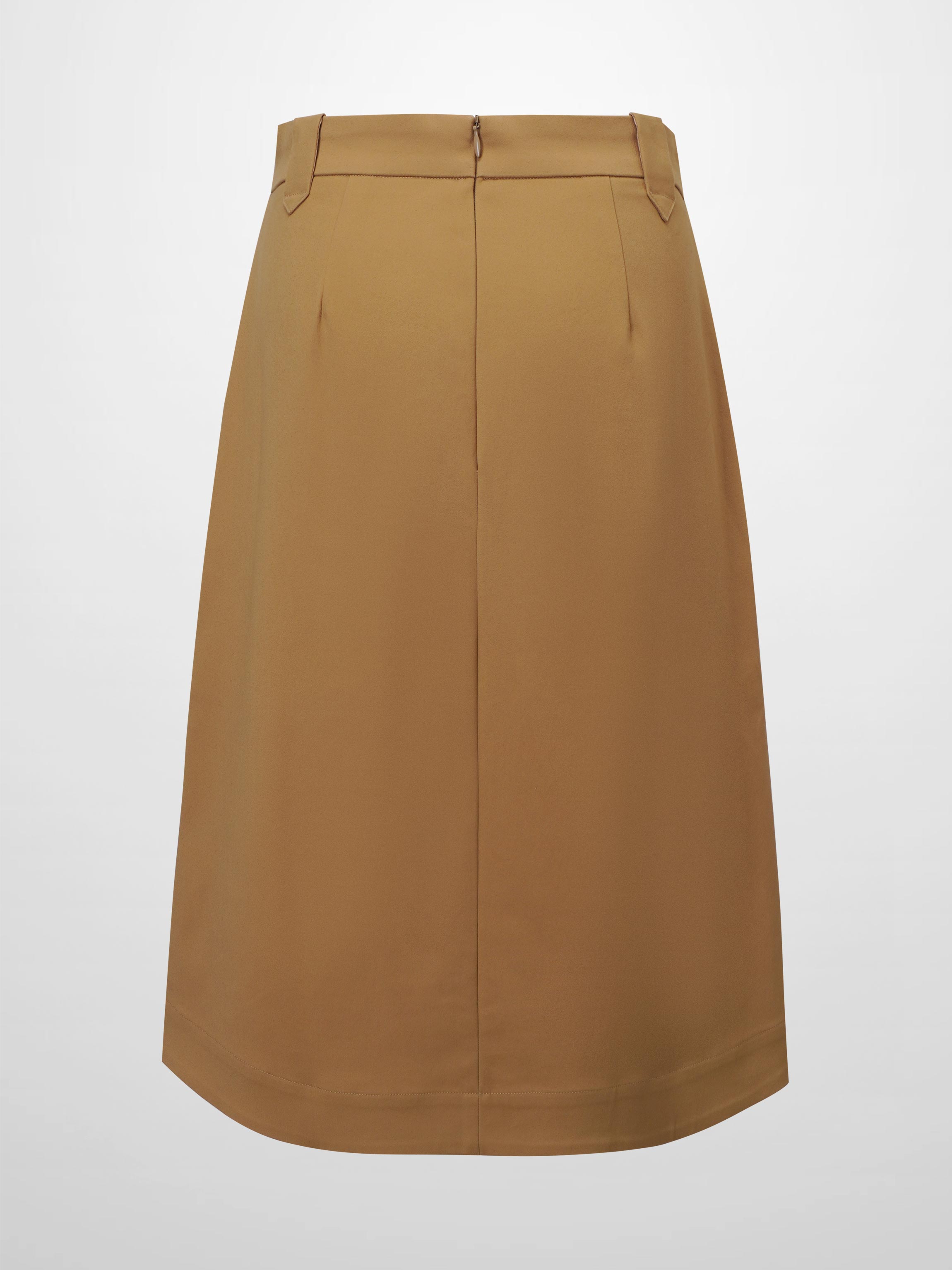 Basic A-Line Skirt-Trench