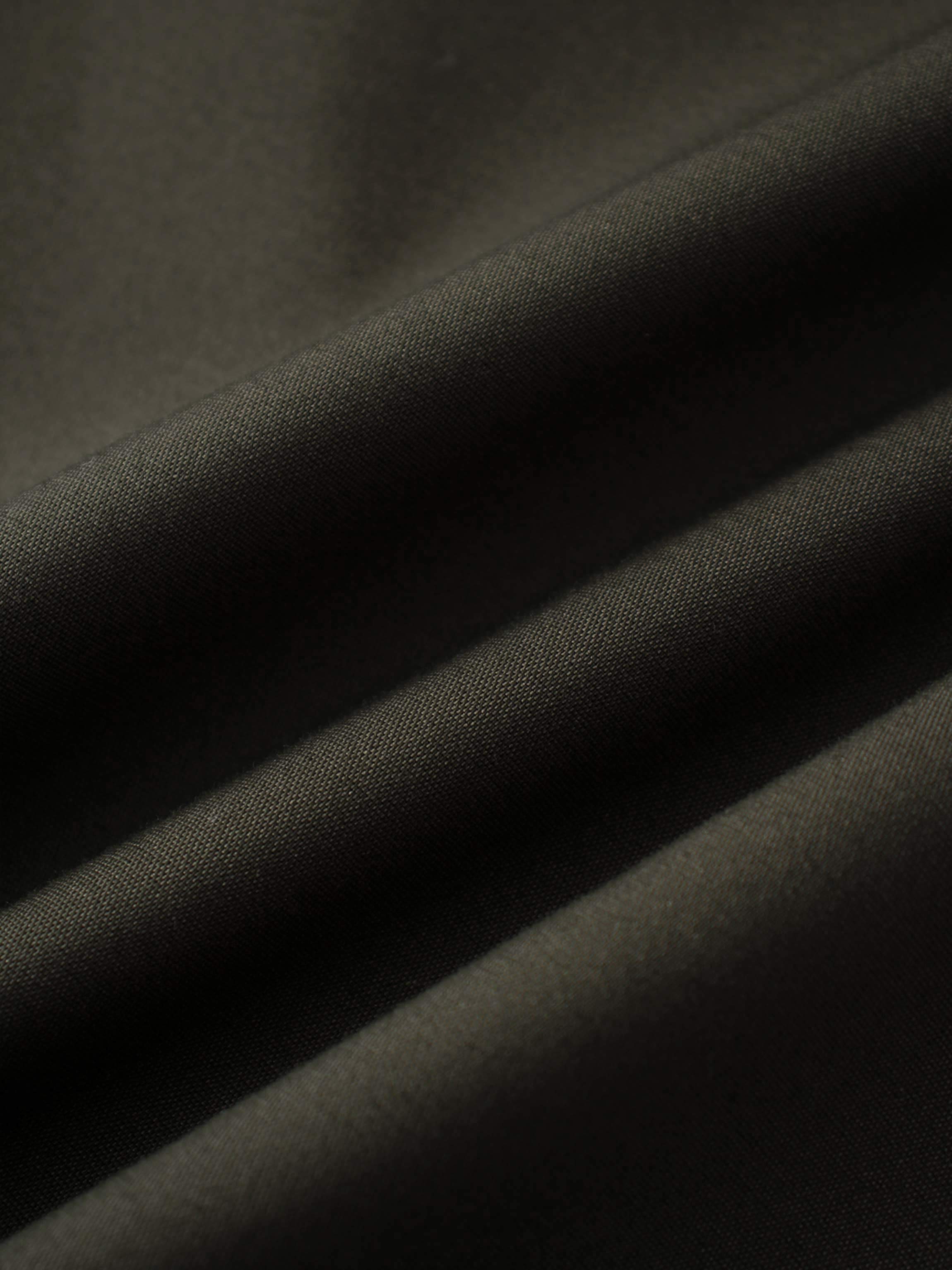 Basic A-Line Skirt-Olive Green