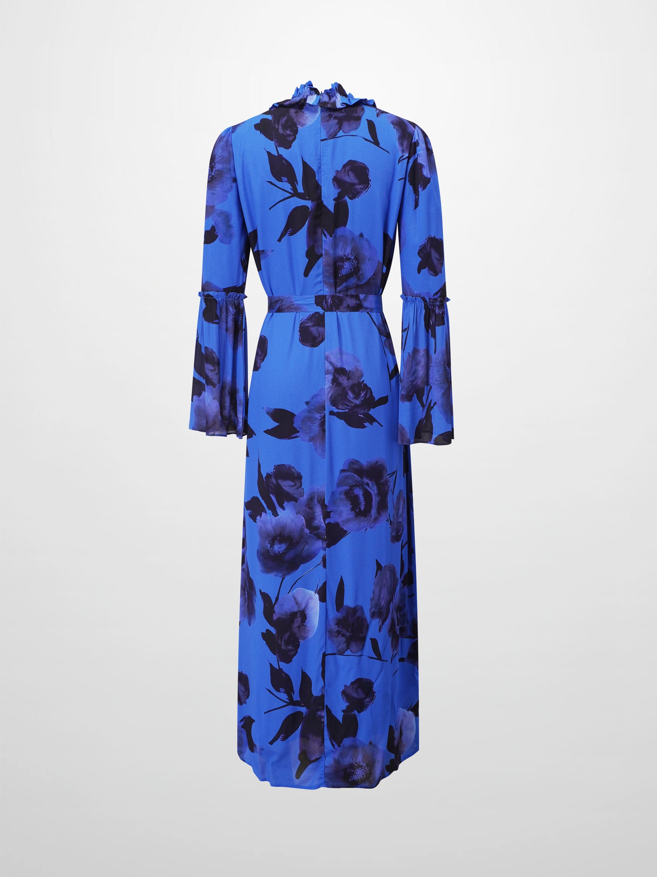 Shift Maxi Dress-Cobalt Blue