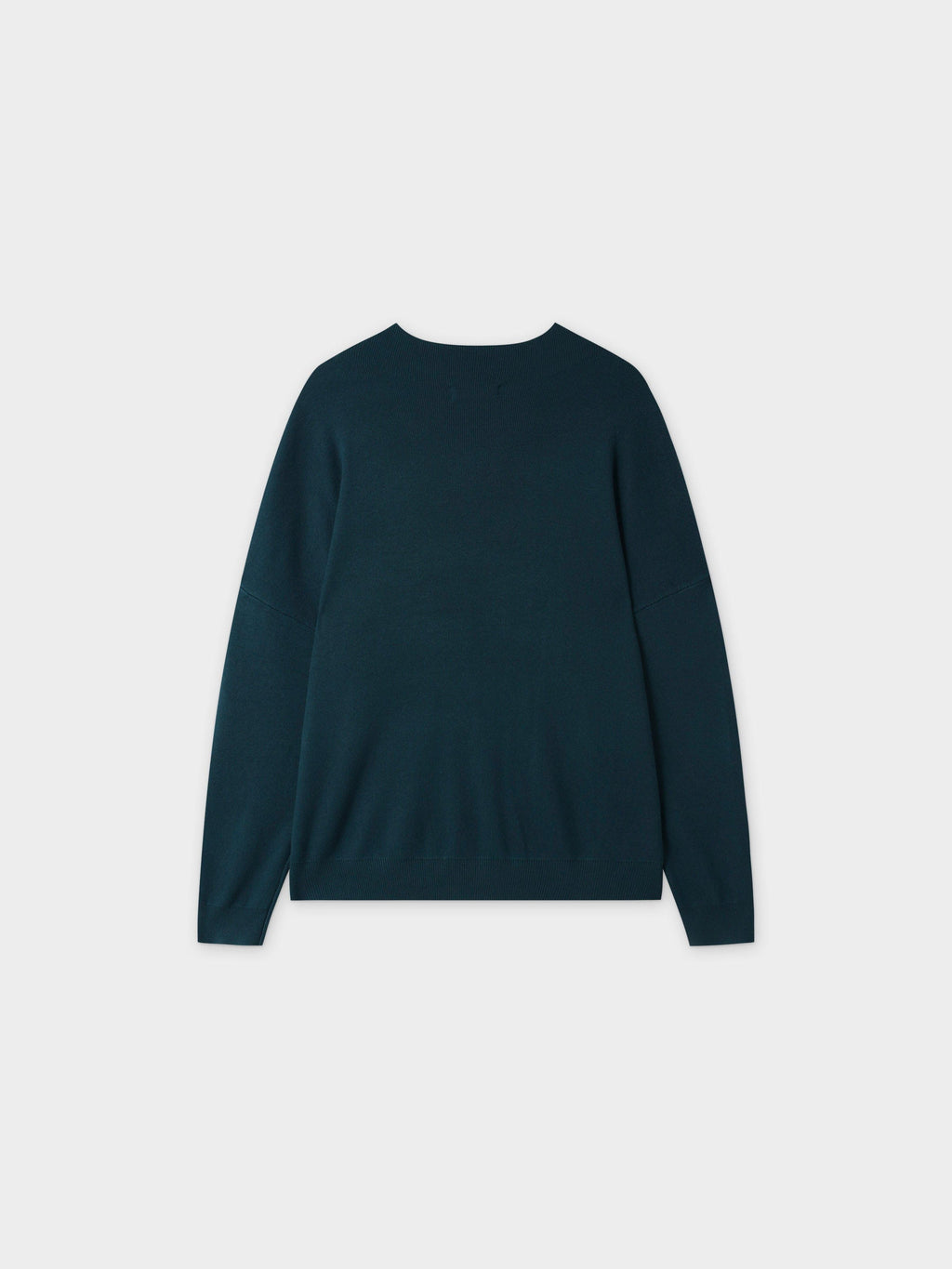 Oversized Soft Knit Sweater-Teal