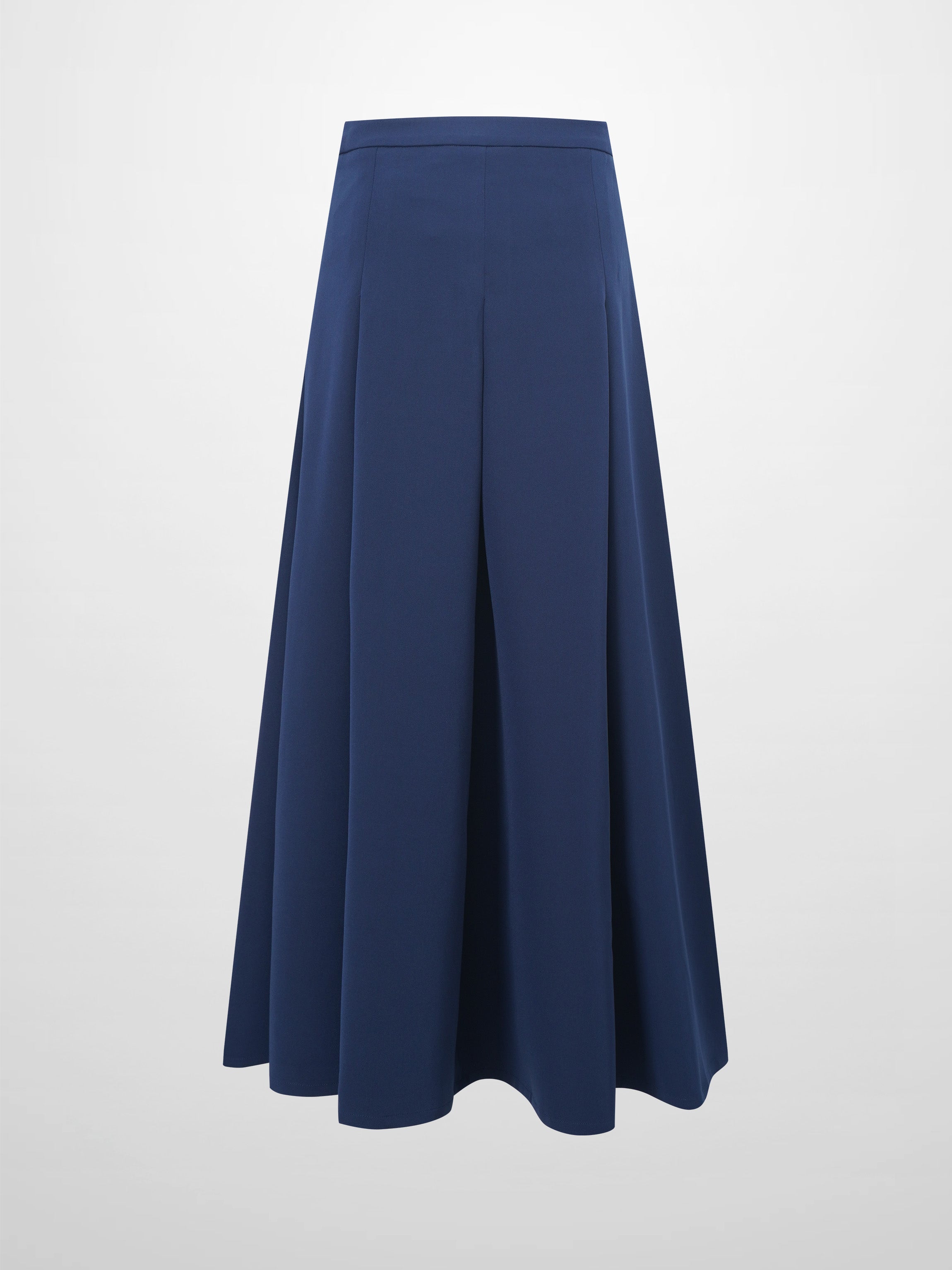 The Celina Pleat Skirt-Navy
