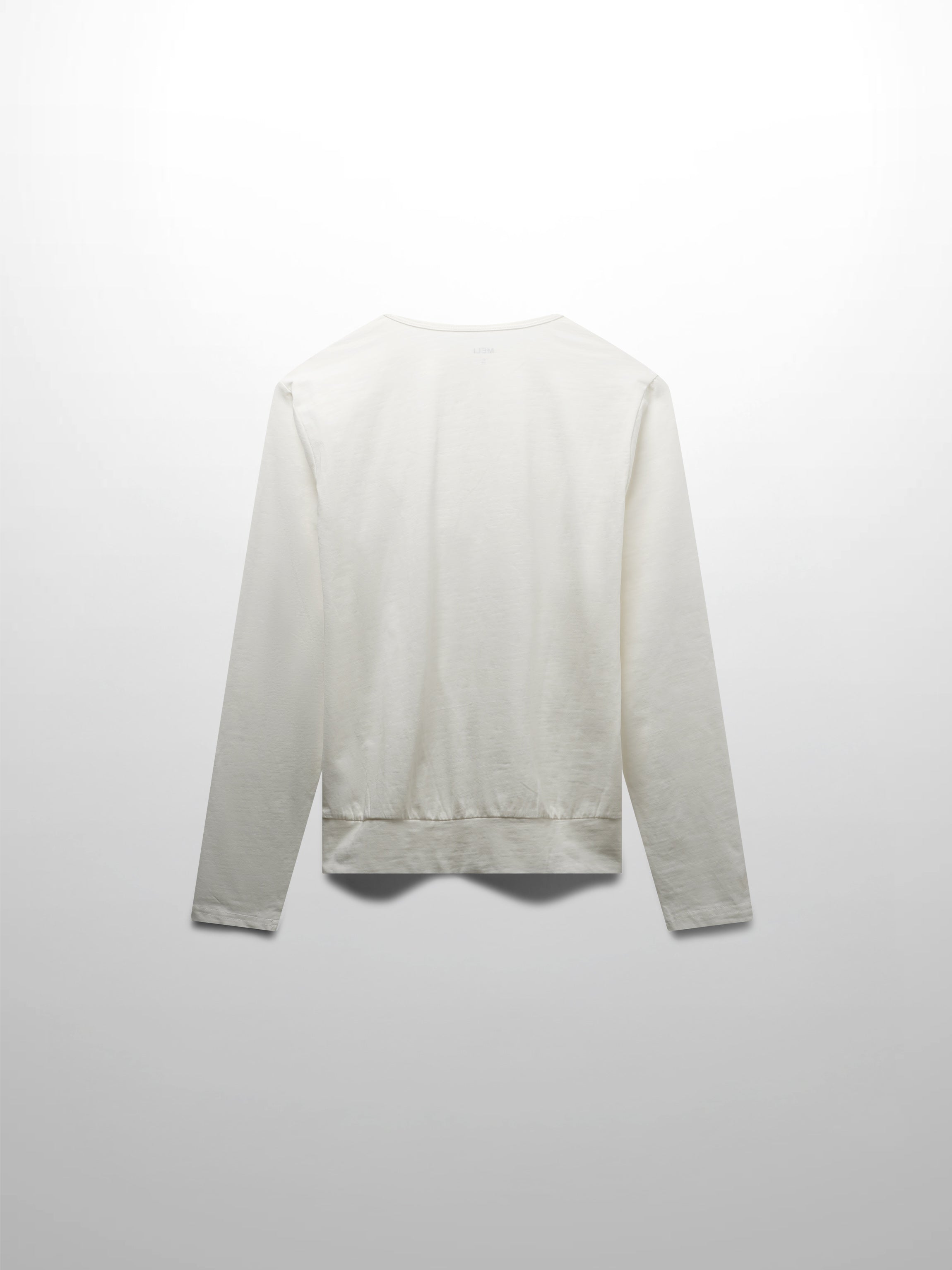 Crew Bomber Tee-White