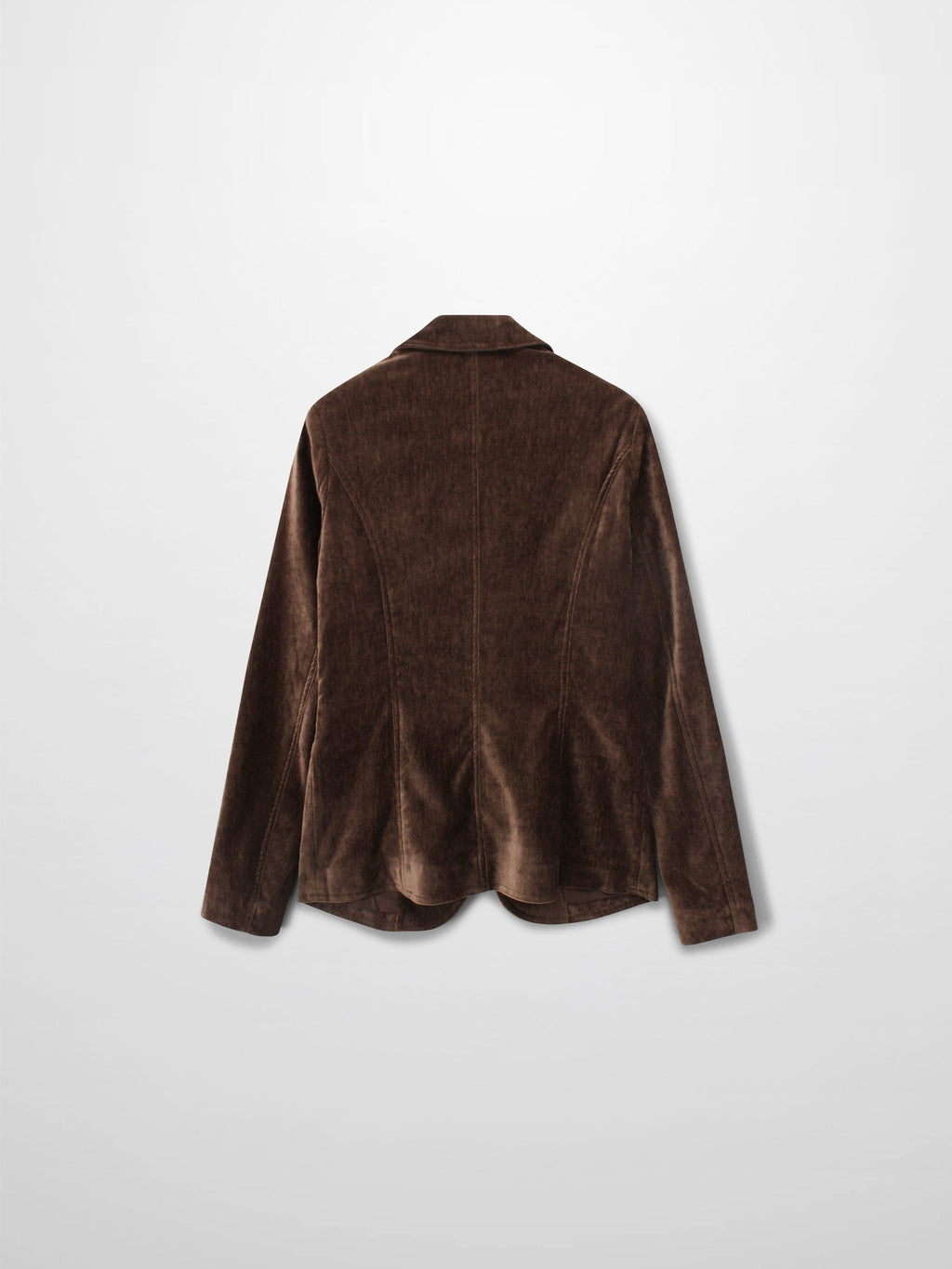 Chenille Blazer-Brown
