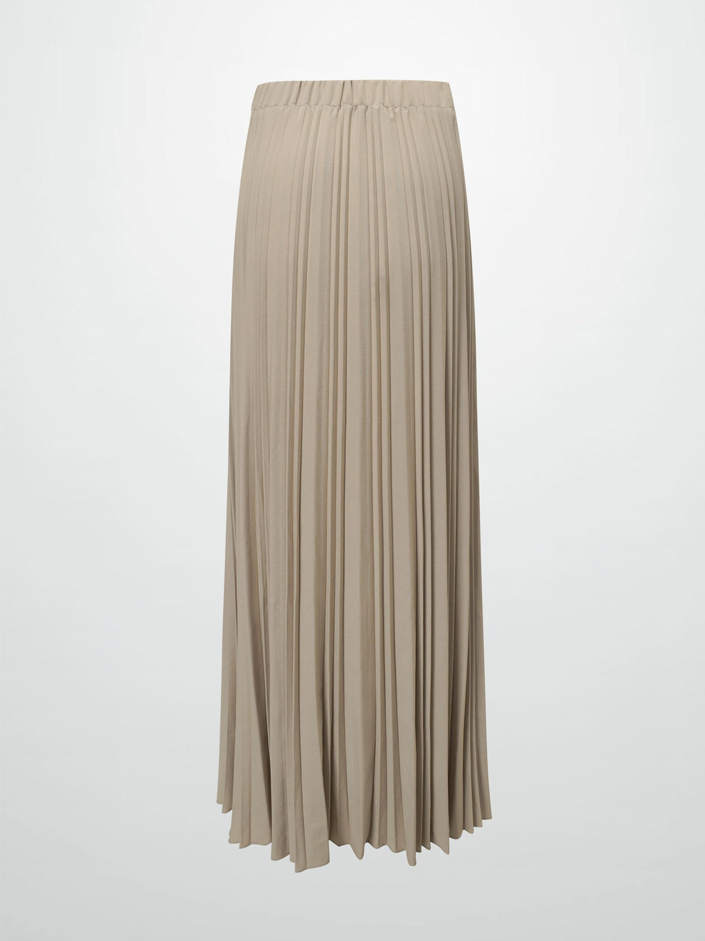 Mix Pleat Skirt-Ivory