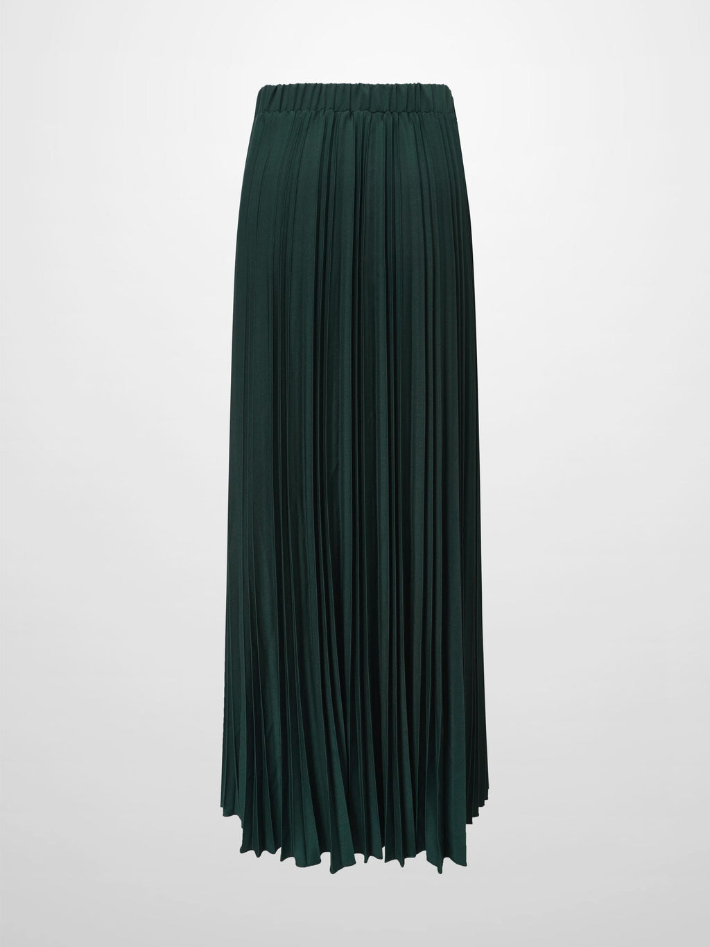 Mix Pleat Skirt-Emerald Green