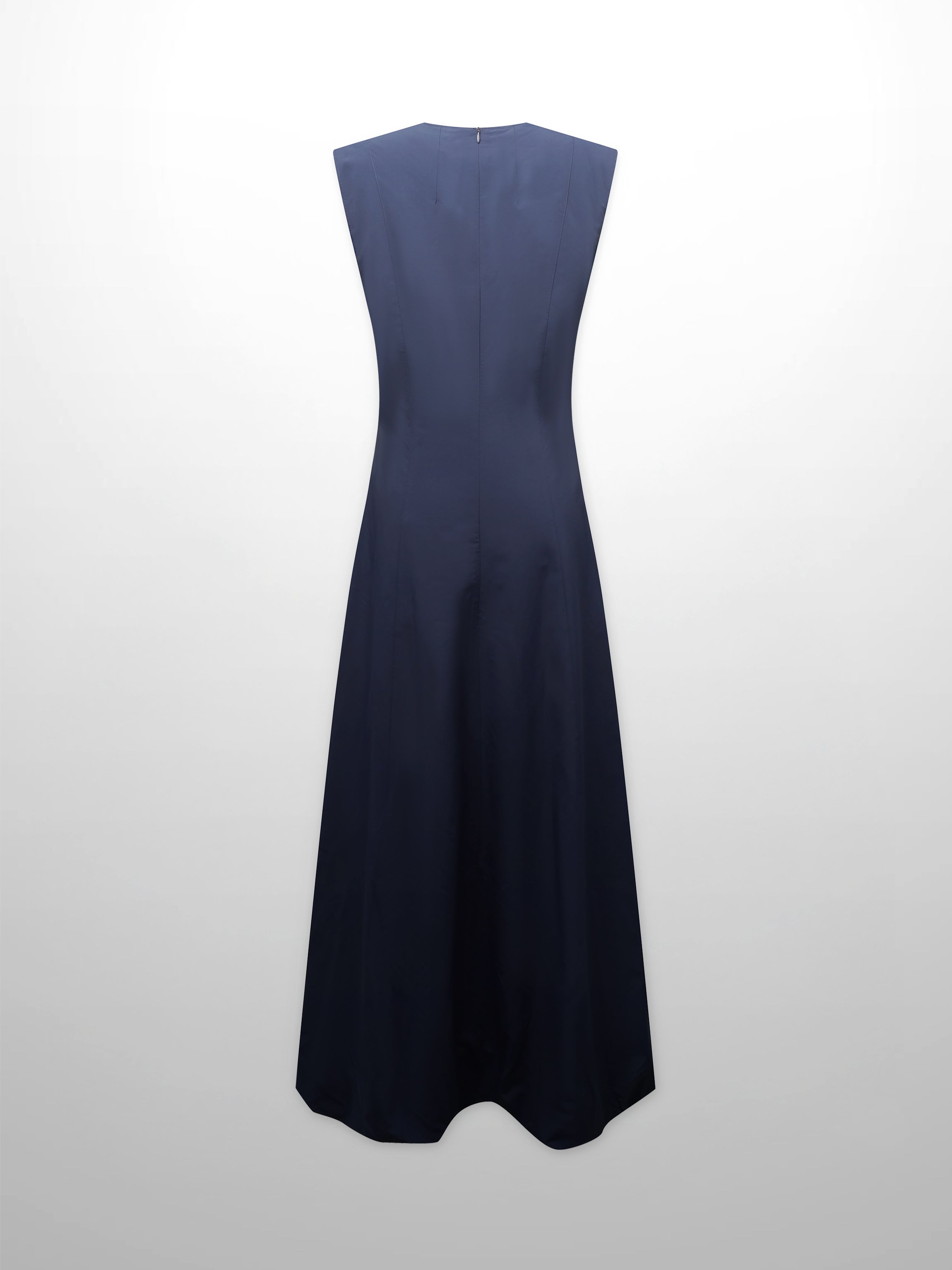 Taffeta Bubble Jumper-Navy
