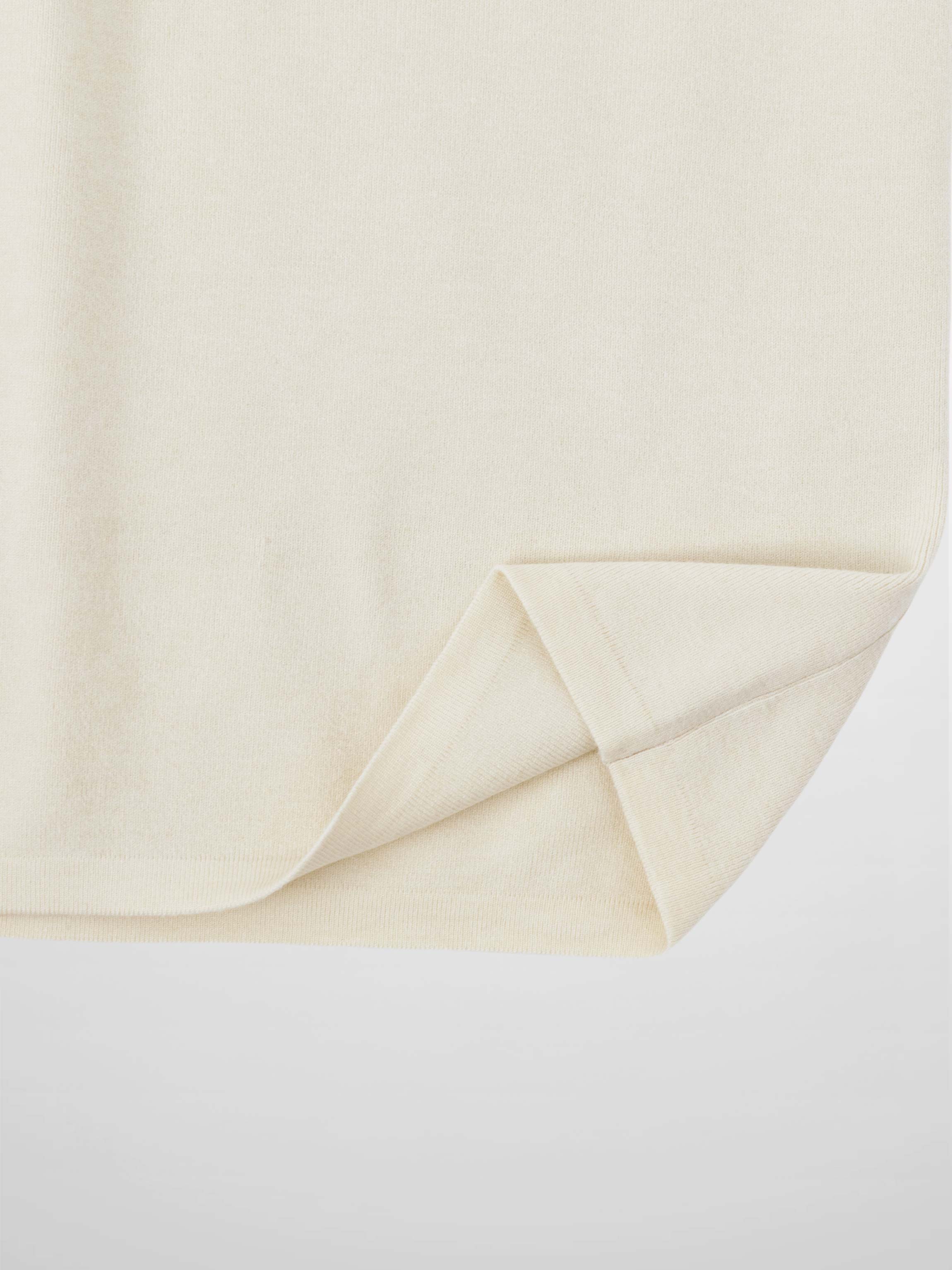 Sleeveless Mock Neck Sweater-Ivory